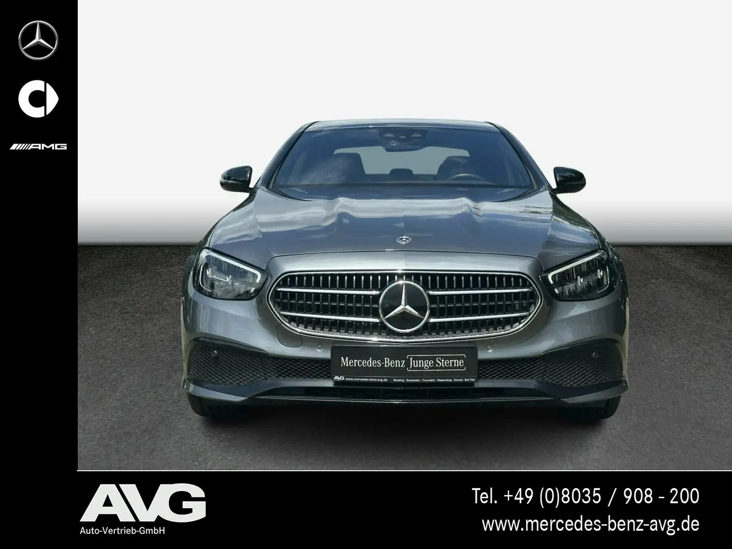 Mercedes-Benz E 400 E 400 d 4M AVANTGARDE Stndhzg Park RF Burmester® Gris - 2