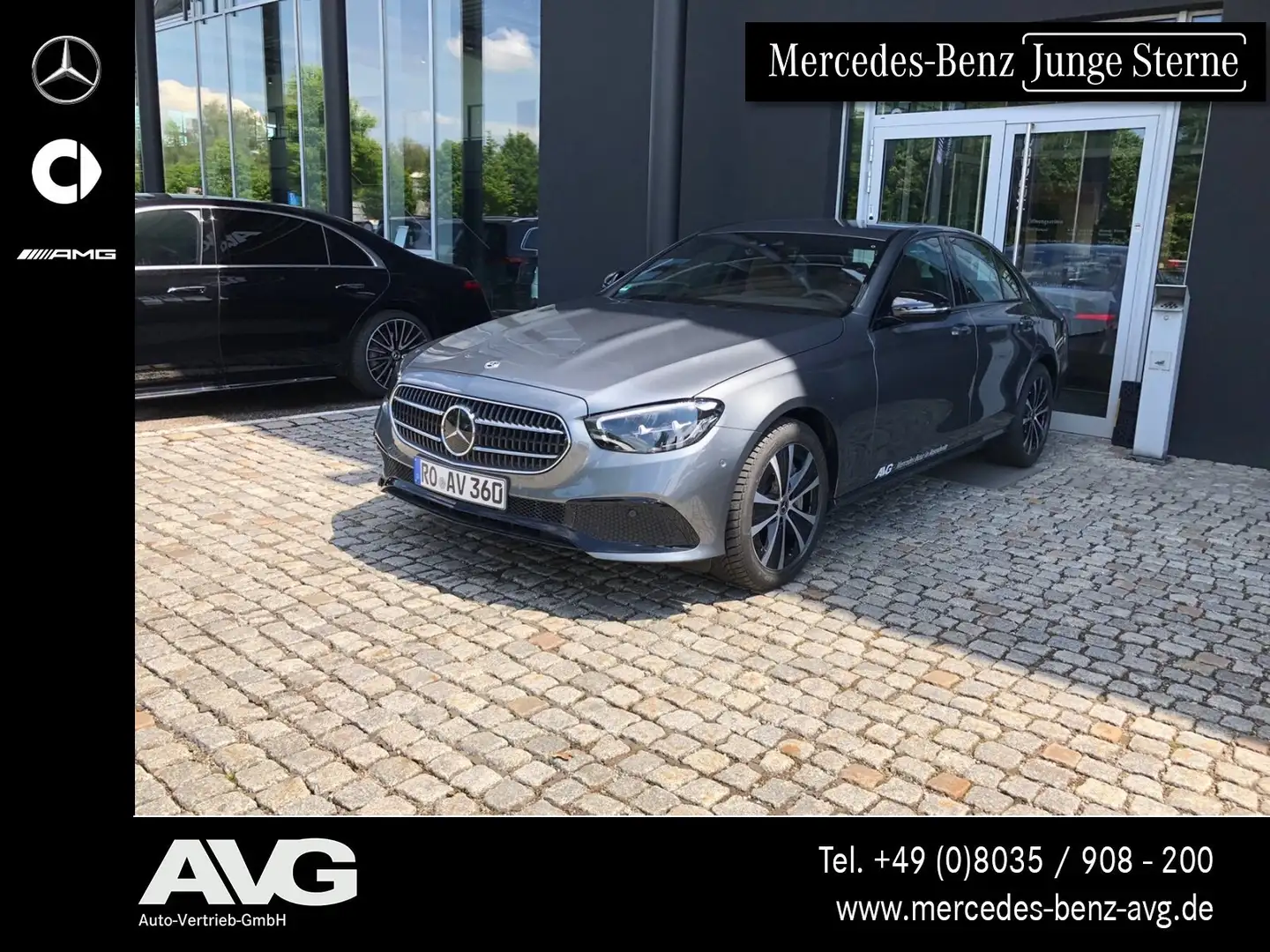Mercedes-Benz E 400 E 400 d 4M AVANTGARDE Stndhzg Park RF Burmester® Grey - 1