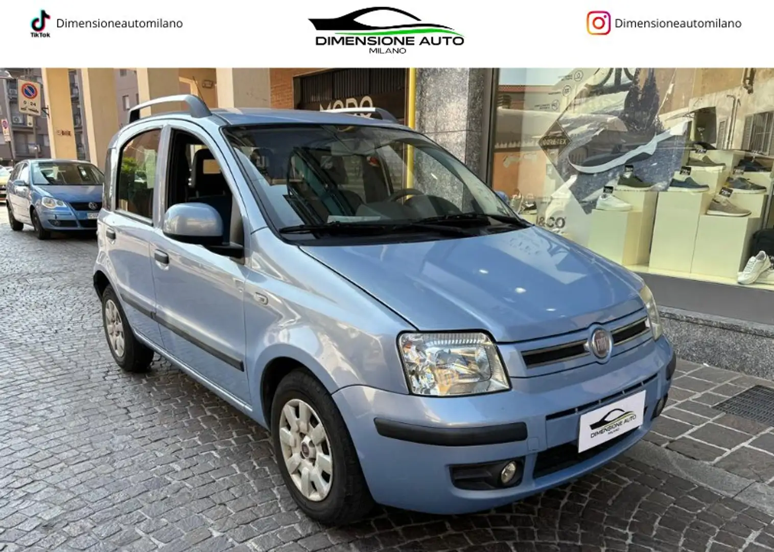 Fiat Panda NEOPATENTATI 1.2 Dynamic eco Синій - 1