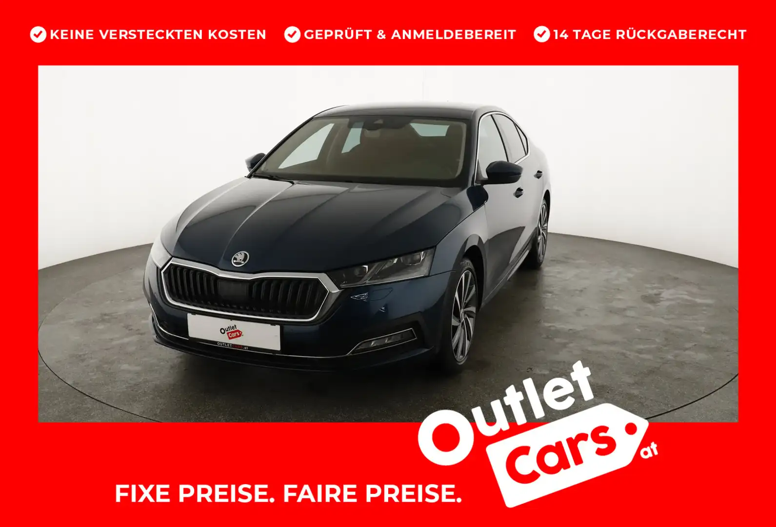 Skoda Octavia Style TSI ACT Blau - 1