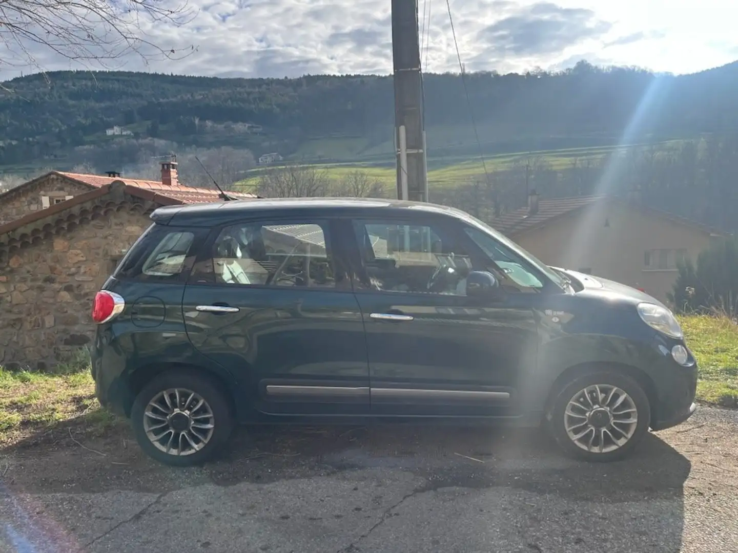 Fiat 500L 500L 1.6 Multijet 16V 105 ch S/S Lounge Vert - 2