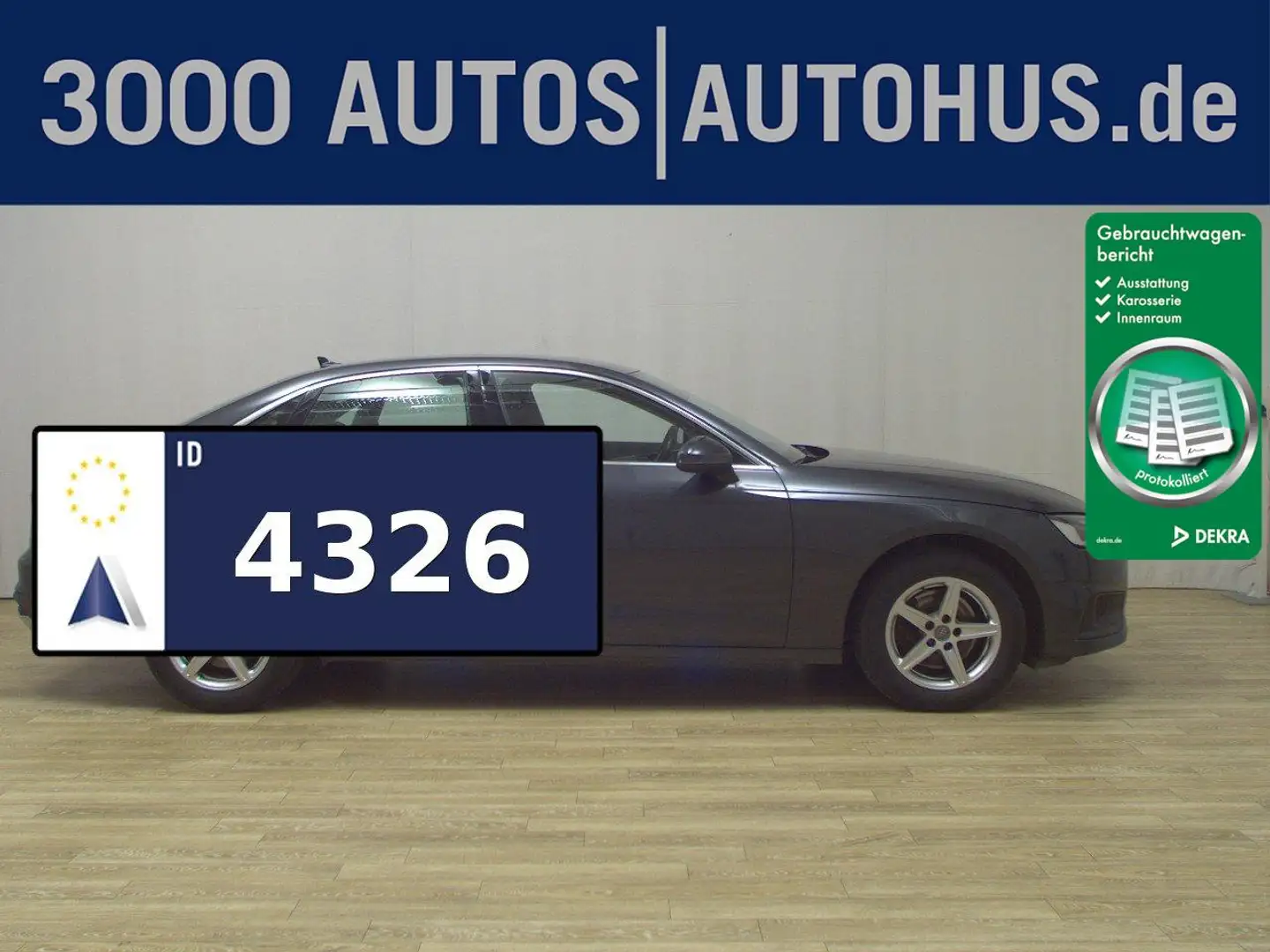 Audi A4 30 TDI Navi+ LED PDC Grau - 1
