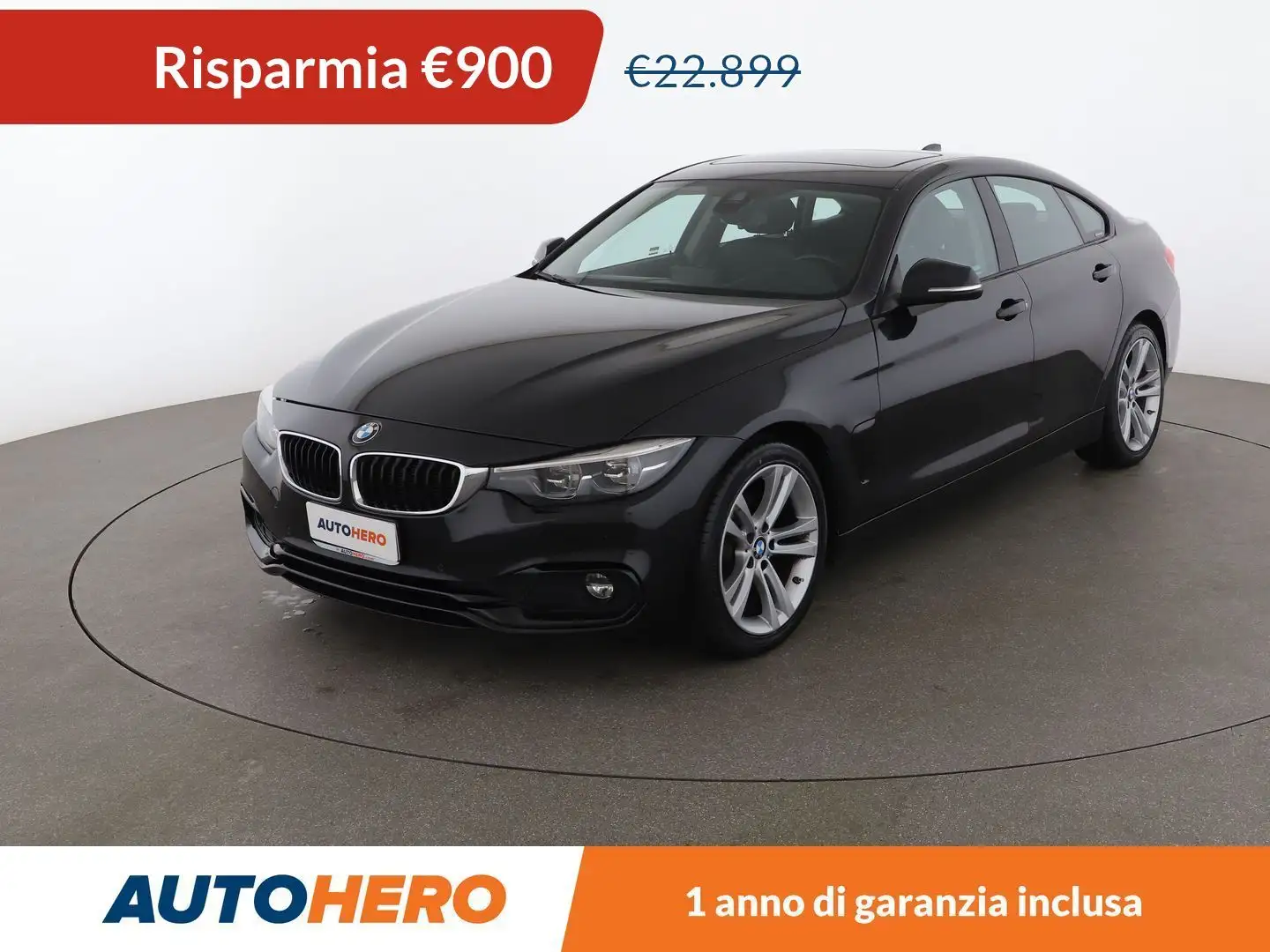 BMW 418 418d Gran Coupé Sport Line Nero - 1