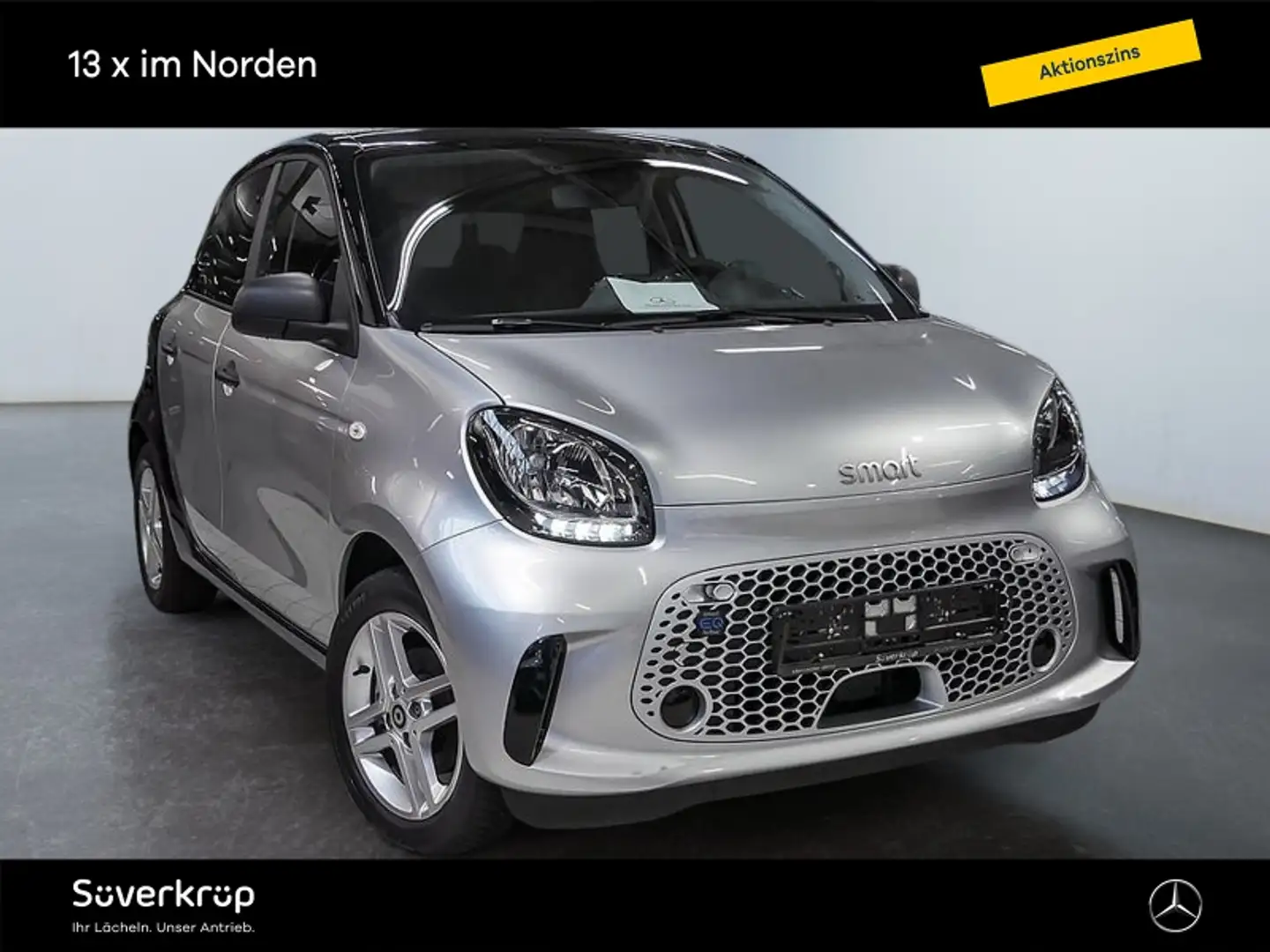smart forFour EQ  22KW SHZ PDC Silber - 2