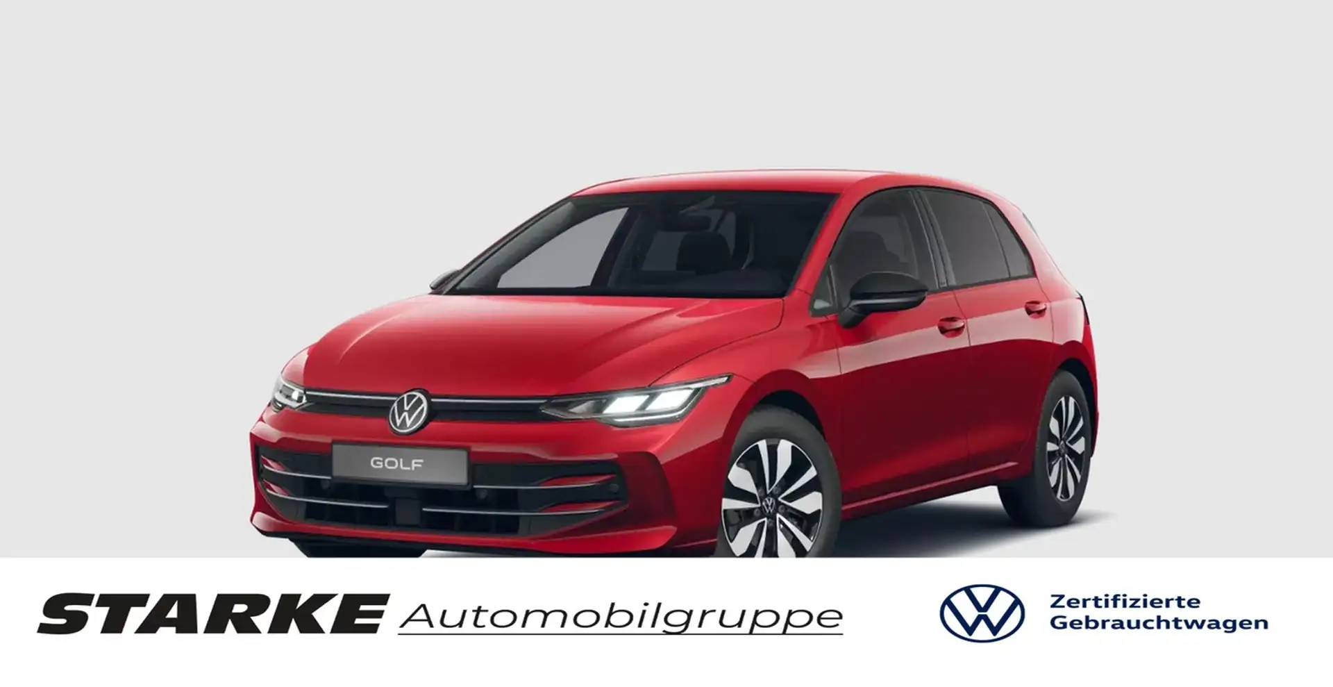 Volkswagen Golf 2.0 TDI Goal Rot - 1