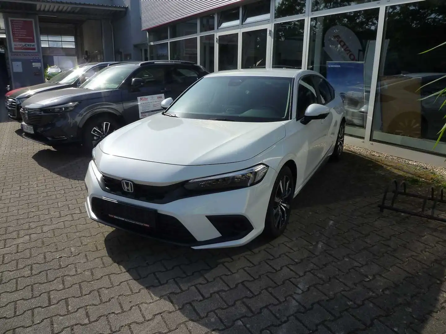 Honda Civic e:HEV 2.0 i-MMD Hybrid Elegance Weiß - 1