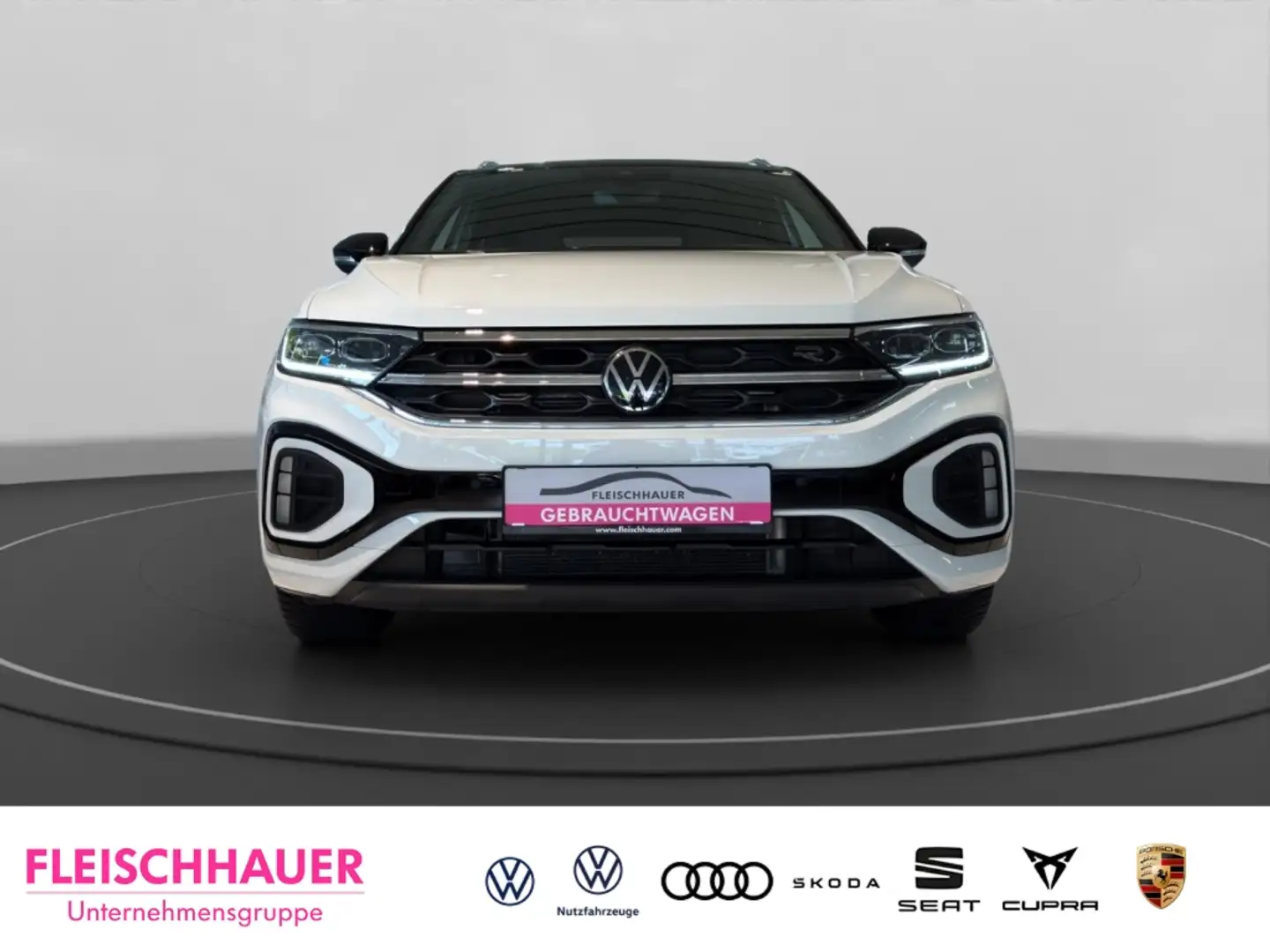 Volkswagen T-Roc R-Line 1.5 LED+ACC+NAVI+PDC+VC+SHZ+CARPLAY Weiß - 2
