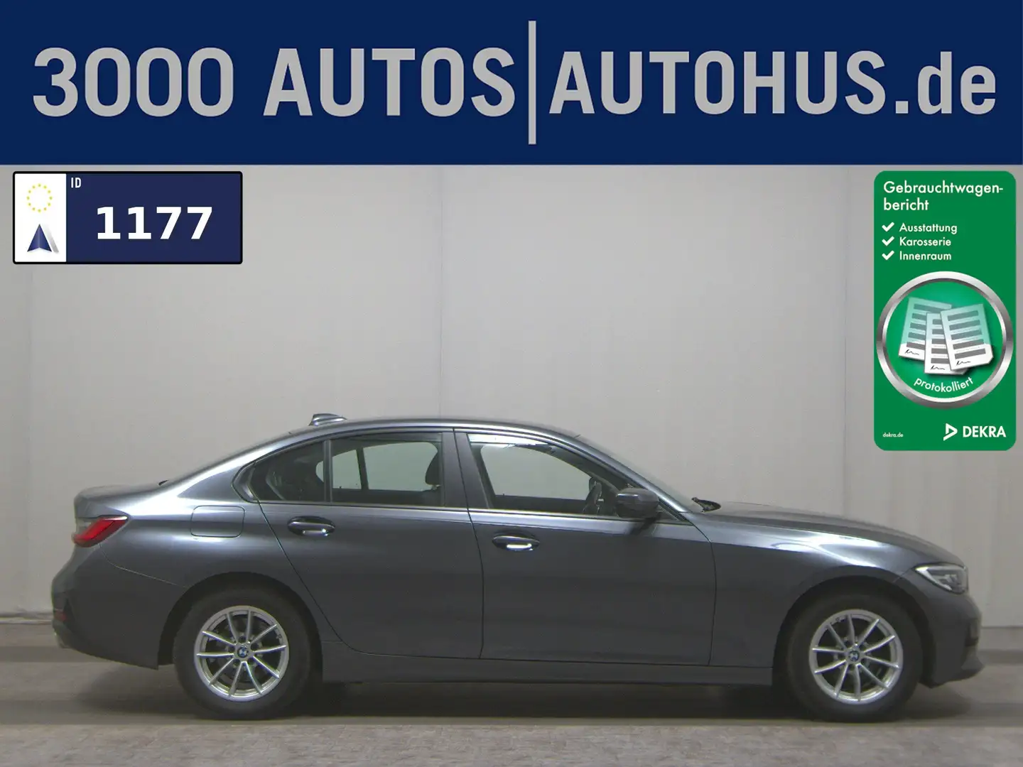 BMW 320 dA Navi LED LC+ H/K Sound PDC Gris - 1