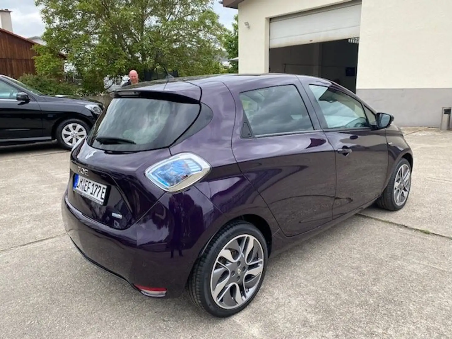 Renault ZOE ZOE (ohne Batterie) 41 kwh Life mit LIMITED Paket Violett - 1