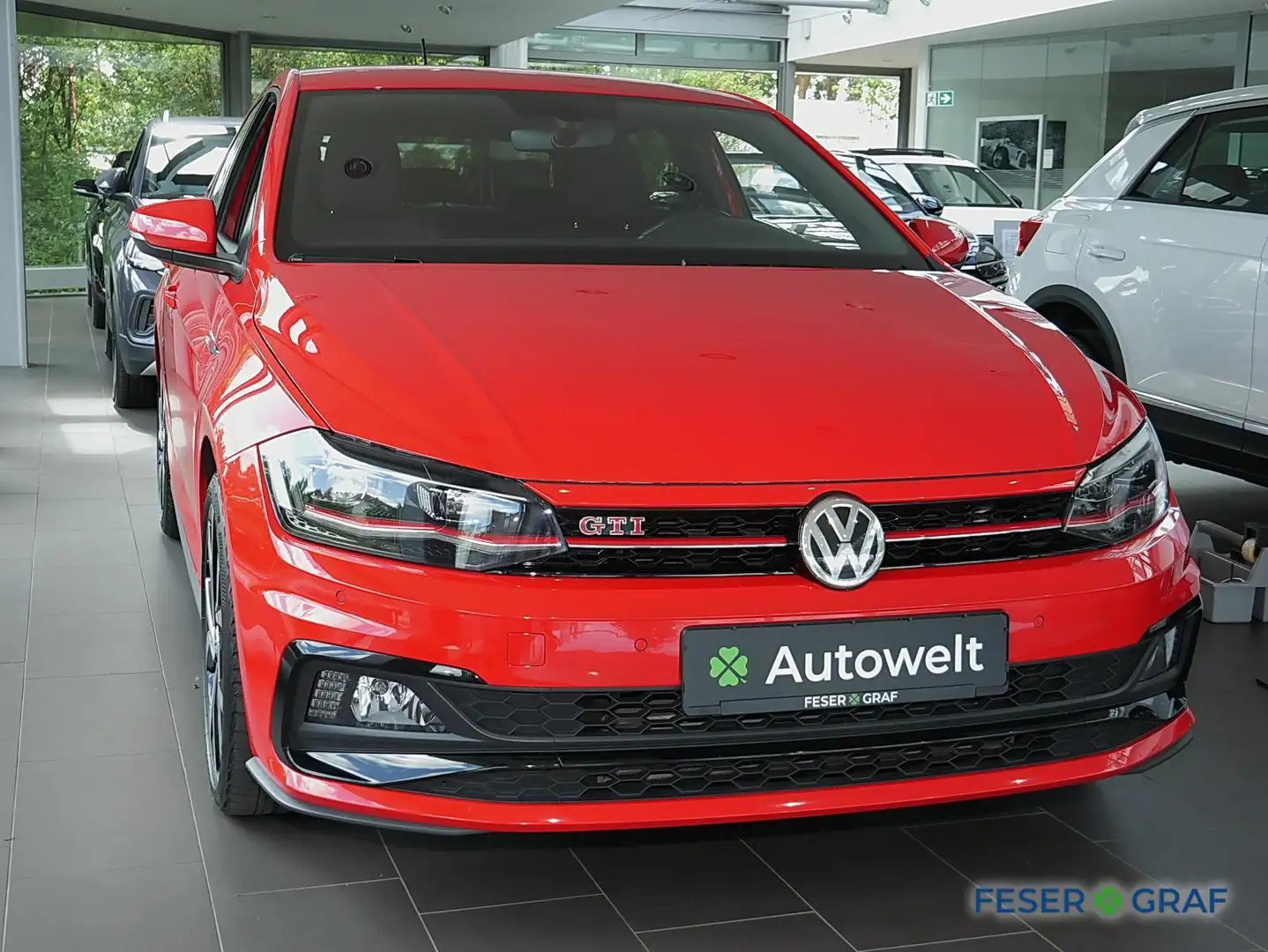 Volkswagen Polo 2.0 GTI DSG Navi LED RFK,ACC,PRV.VERGL. Rot - 2