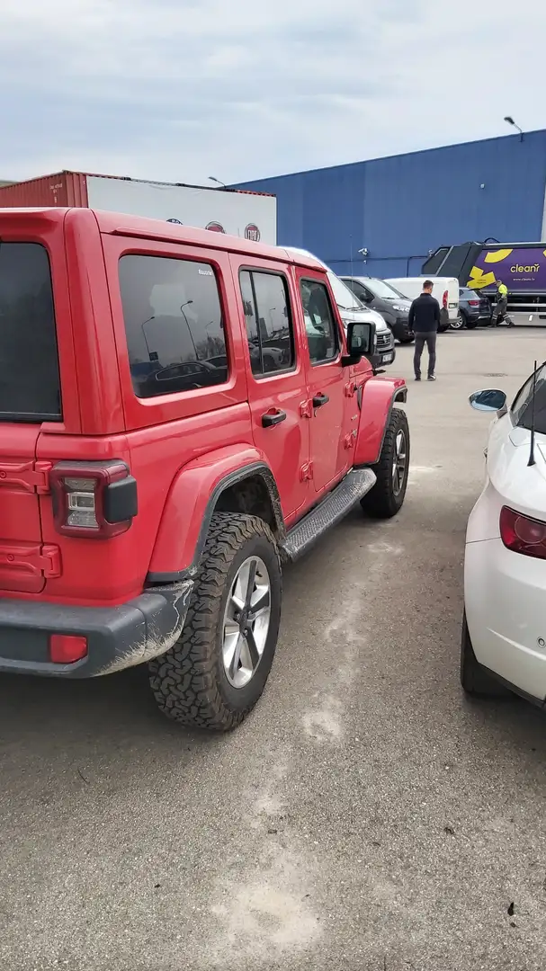 Jeep Wrangler Wrangler Unlimited 2.2 CRDi Hardtop AWD Automatik Rot - 1