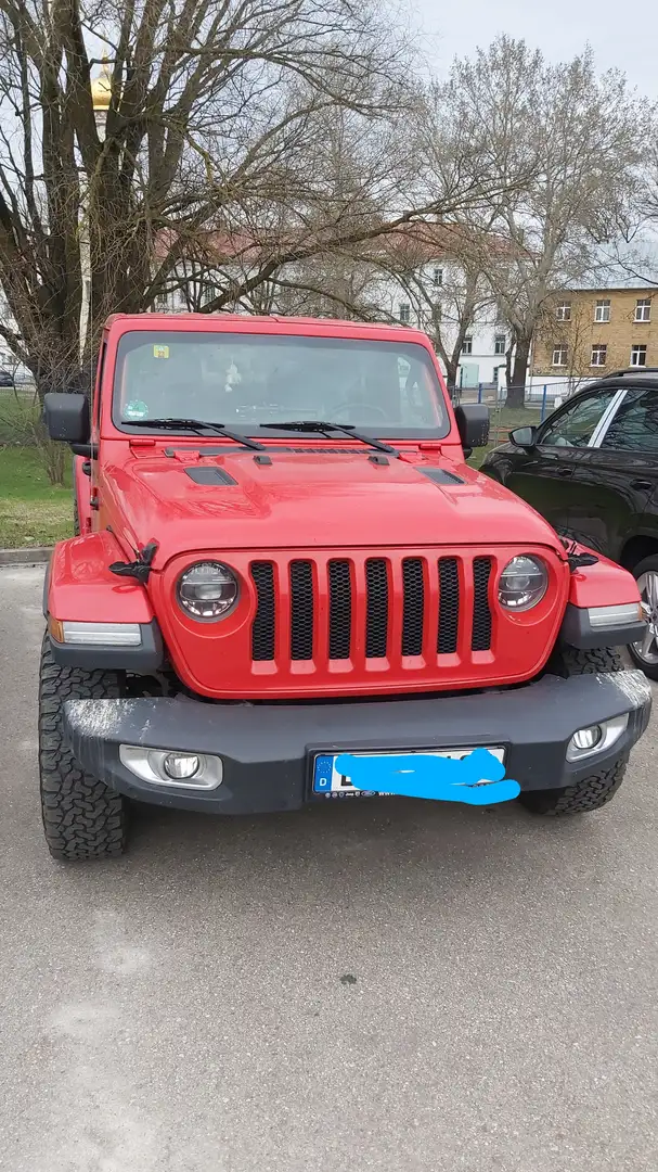 Jeep Wrangler Wrangler Unlimited 2.2 CRDi Hardtop AWD Automatik Rot - 2