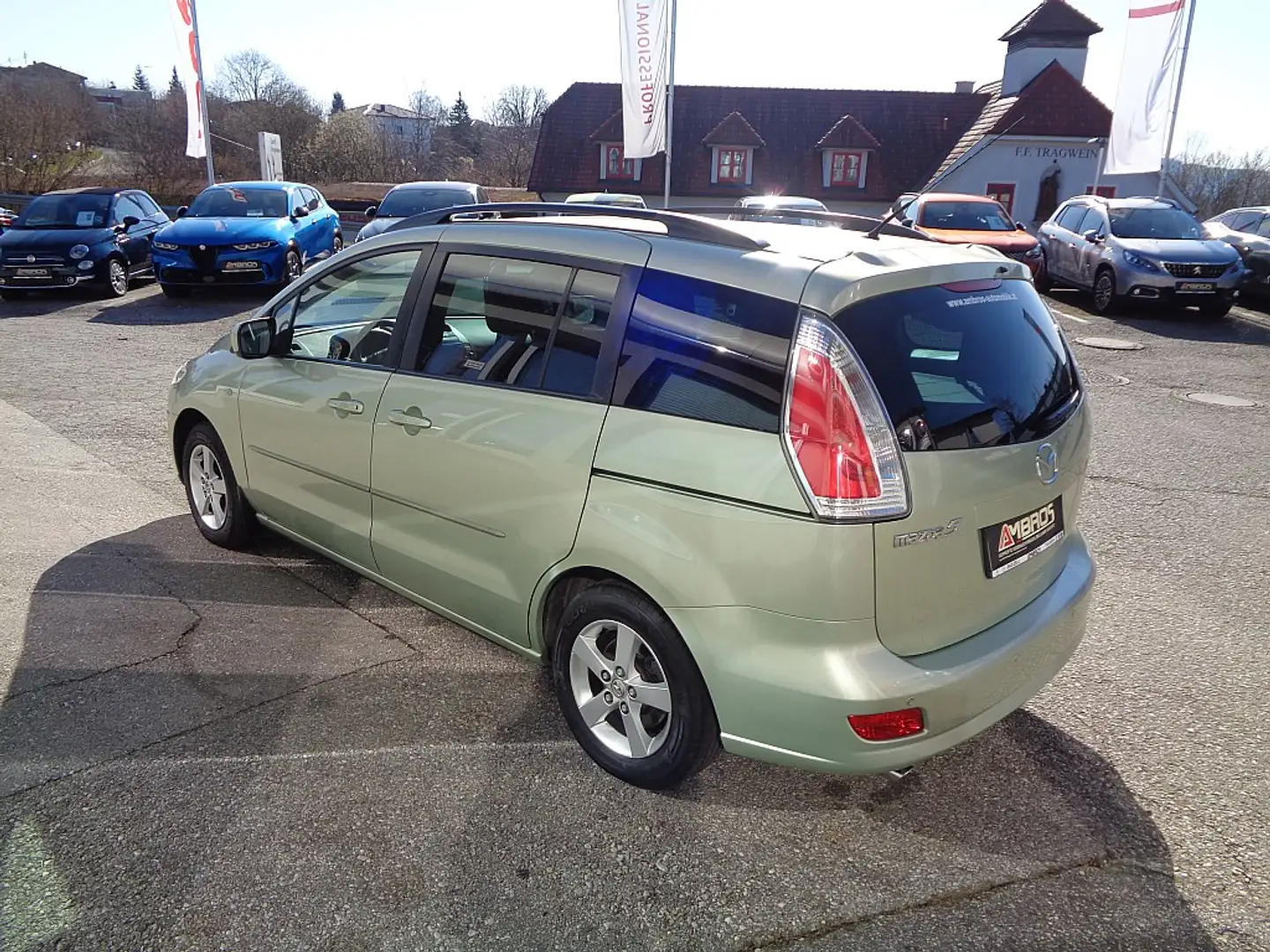 Mazda 5 Mazda5 1,8i TE Benzin 7-Sitzer Top Zustand Grün - 2