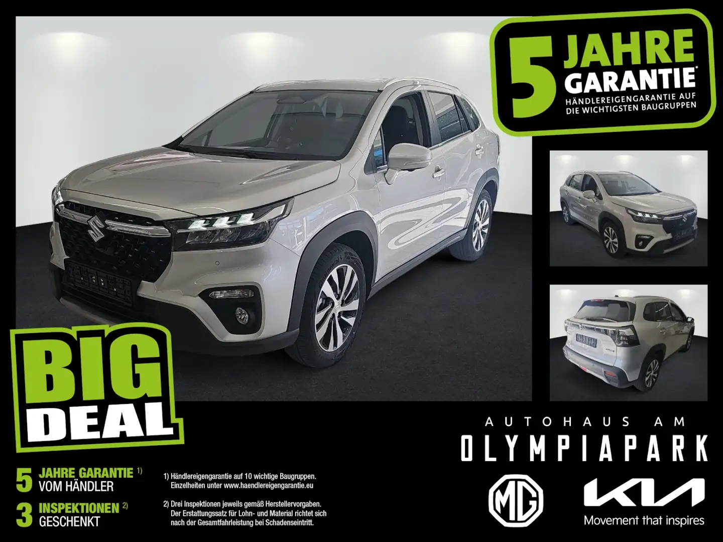 Suzuki S-Cross LED*BI-COLOR FELGEN*NAVI*FRONTKAMERA Argent - 1