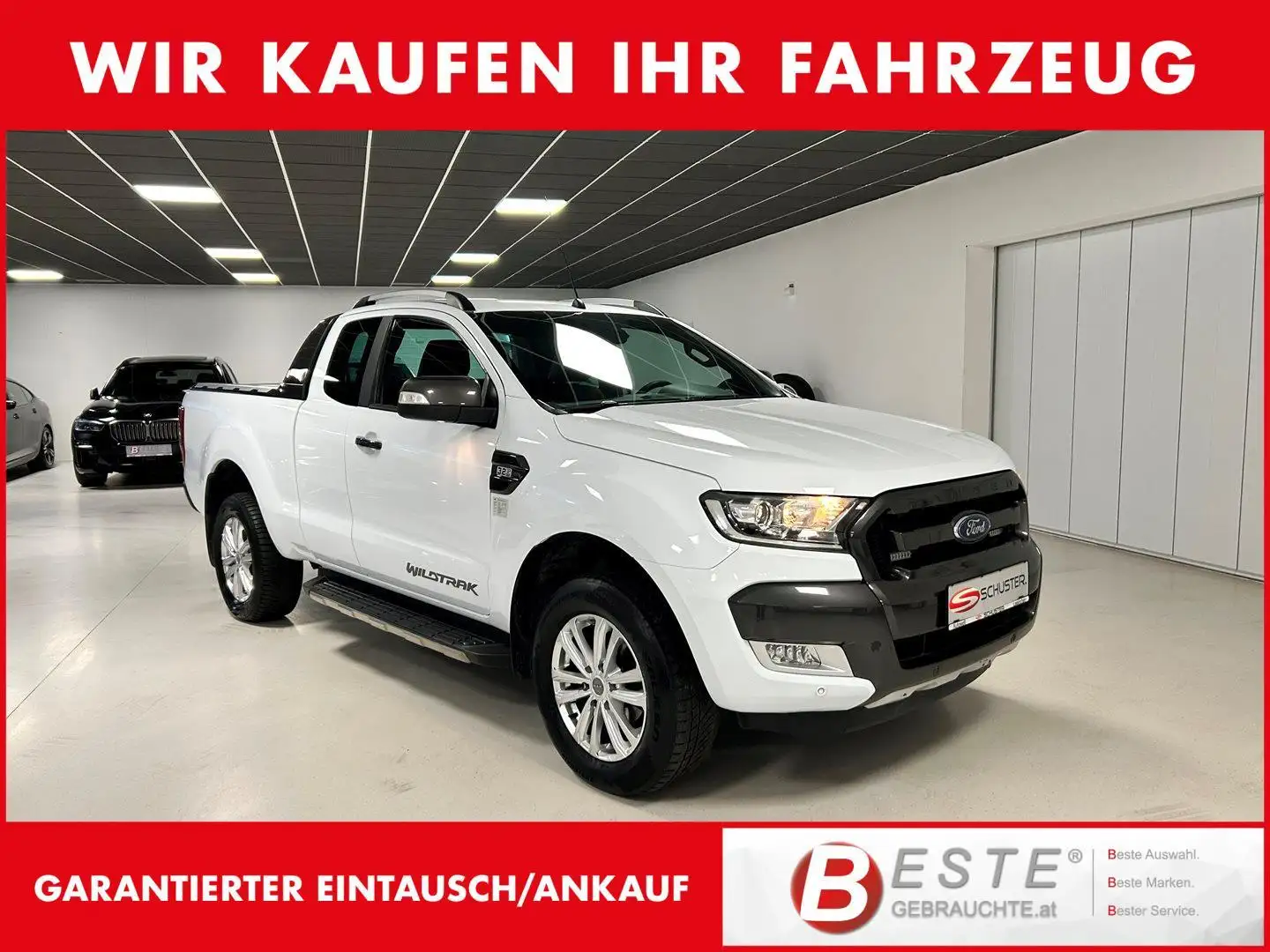 Ford Ranger Supkab WILDTRACK 3.2TDCI 200PS AT Weiß - 1
