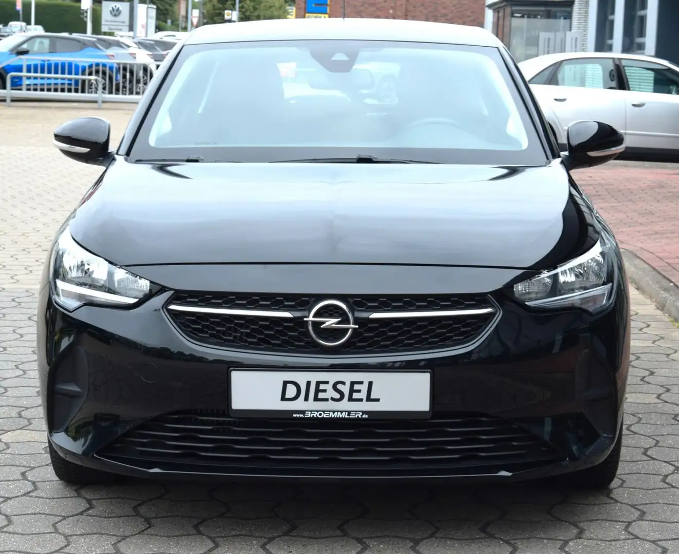 Opel Corsa Edition 1,5 Diesel Navi SH Tempomat Zwart - 1