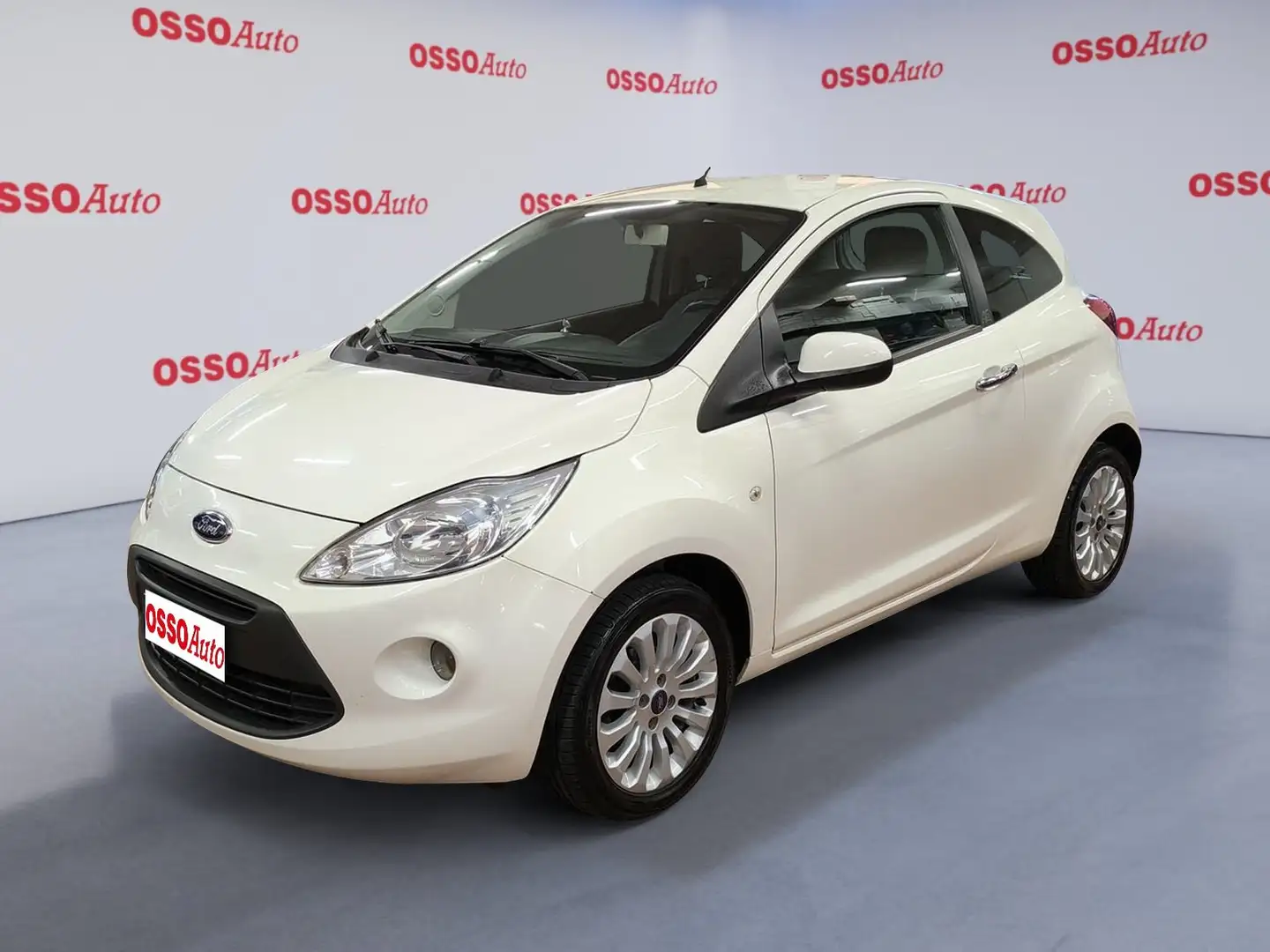 Ford Ka/Ka+ 1.2 BENZINA 69 HP NEOPATENTATI Bianco - 1