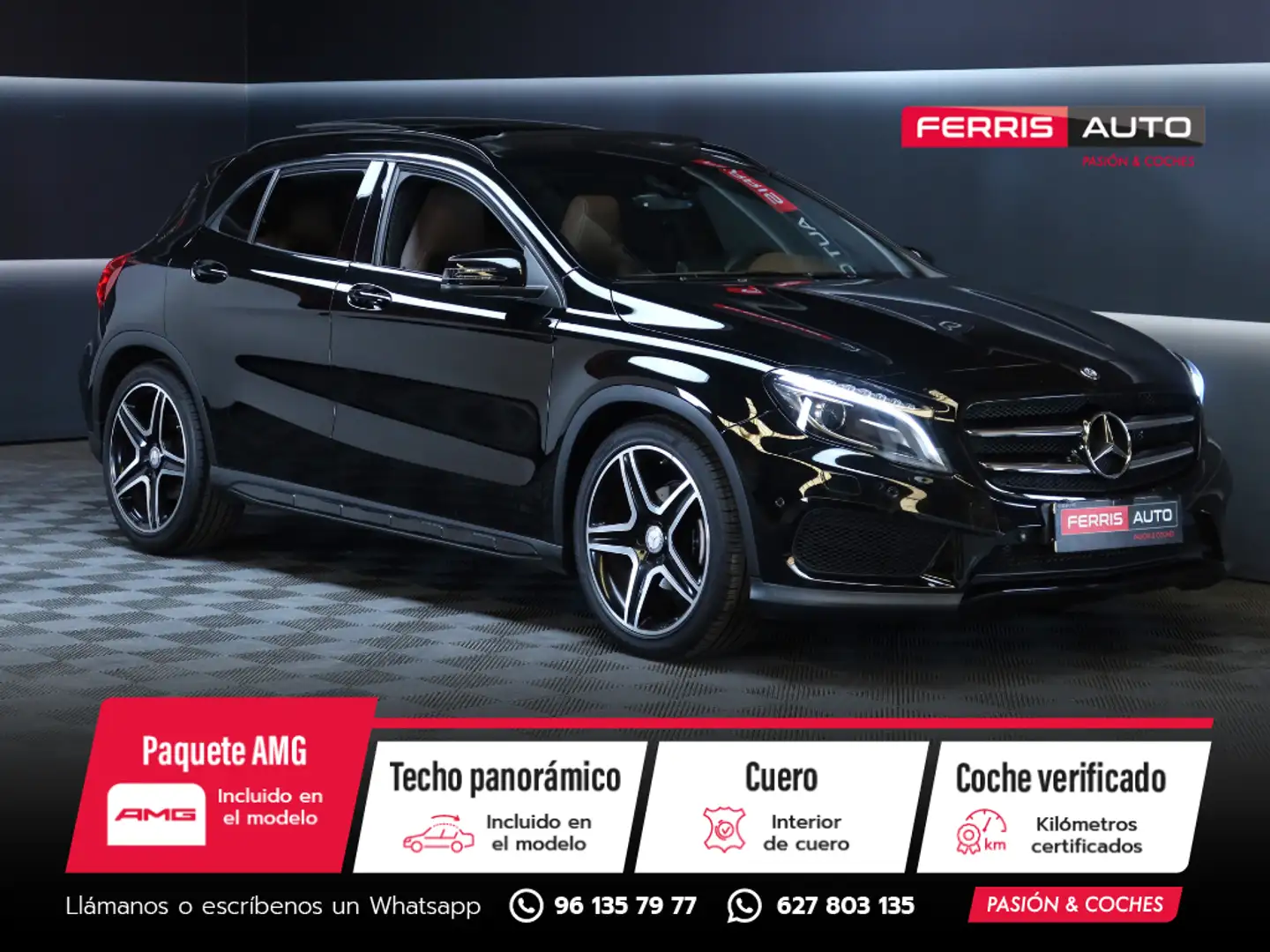 Mercedes-Benz GLA 200 AMG Line Noir - 1
