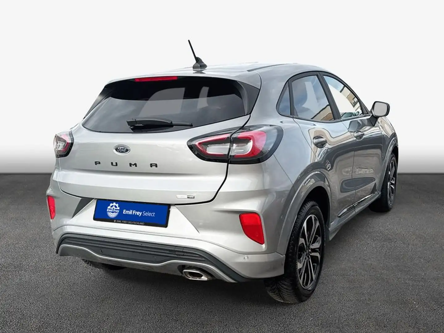 Ford Puma 1.0 EcoBoost Hybrid Aut. ST-LINE Silber - 2