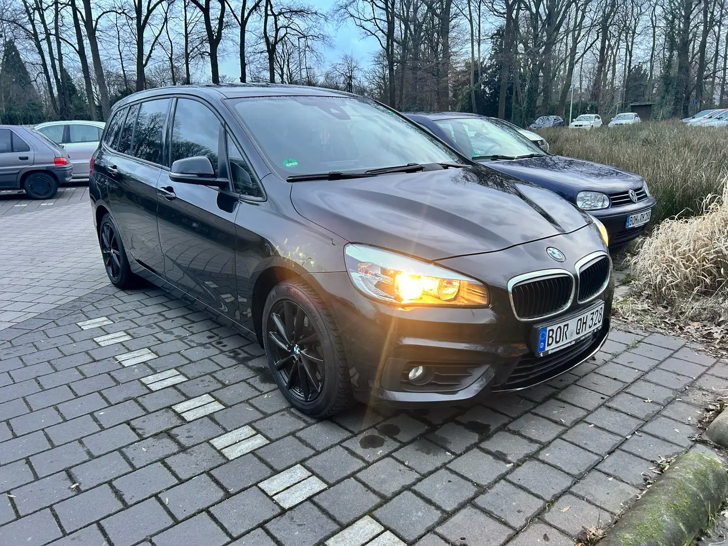 BMW 220 220d Gran Tourer xdrive Advantage 7p.ti auto Чорний - 1