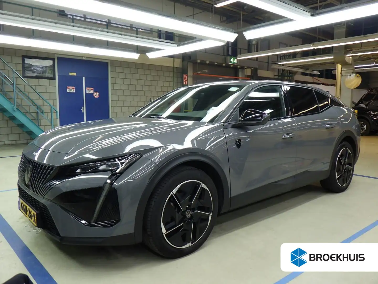 Peugeot 408 1.2 Hybrid 136 e-DCS6 GT | Automaat | Navigatie | Gris - 1