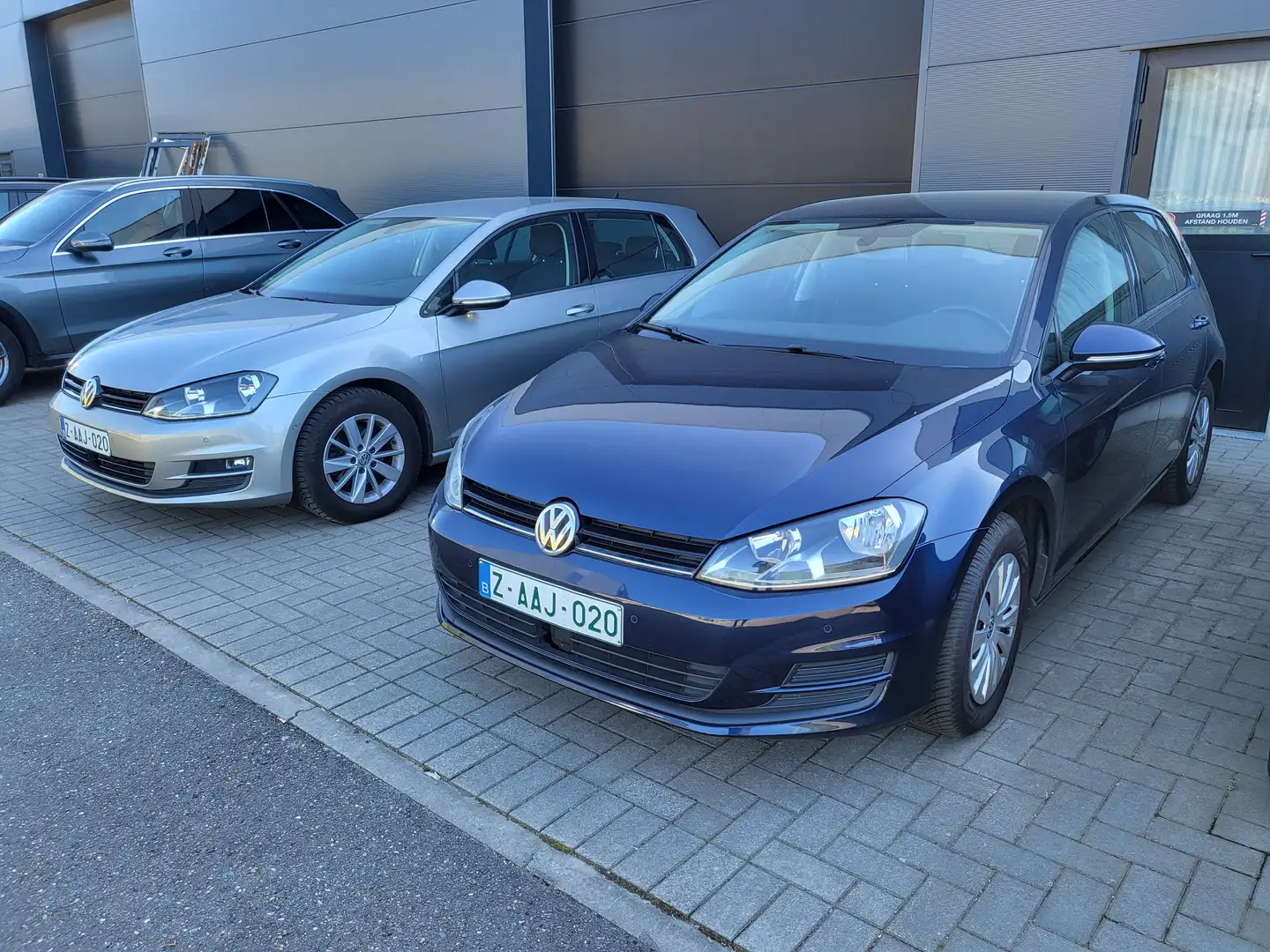 Volkswagen Golf 1.6 CR TDi Trendline Tvac Euro 6 Gris - 1