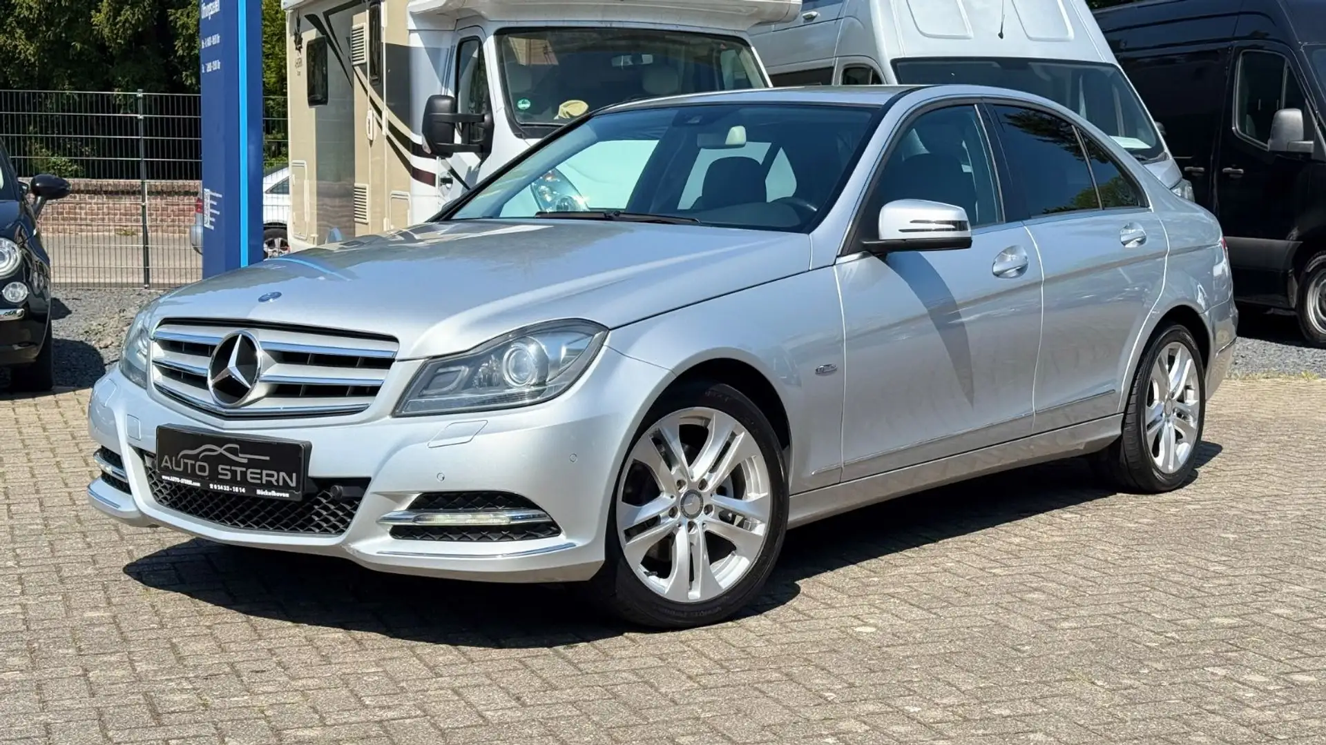 Mercedes-Benz C 220 CDI AVANTGARDE BE NAVI PDC PARK-ASS Argent - 1