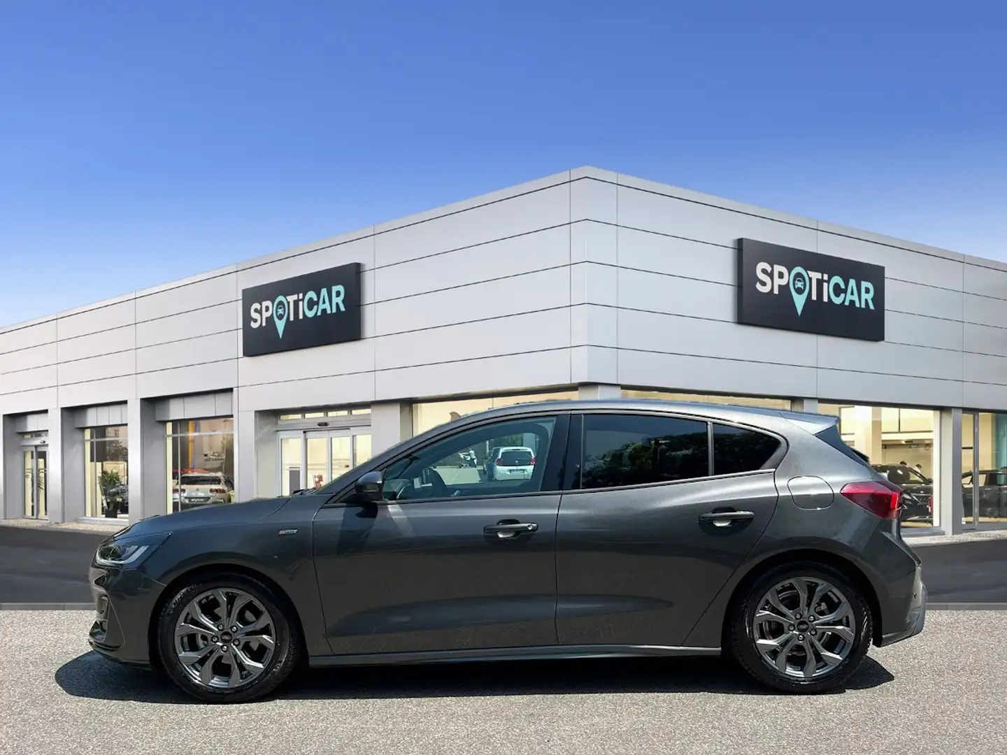 Ford Focus 5 Porte 1.5 EcoBlue ST-Line Grijs - 2
