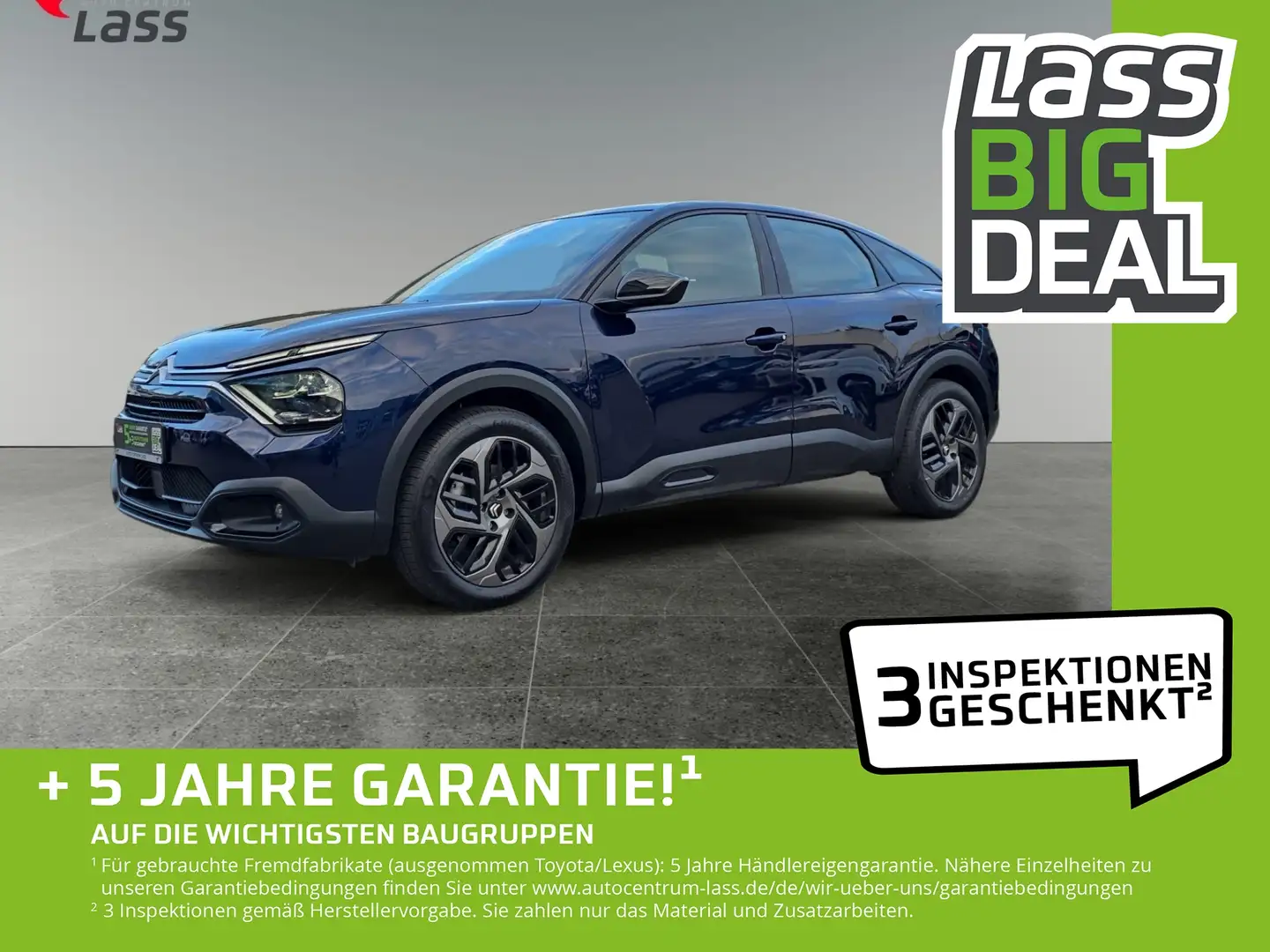 Citroen C4 1.2 PureTech 130 Plus Full-LED+Klimaautomatik+ Blau - 1