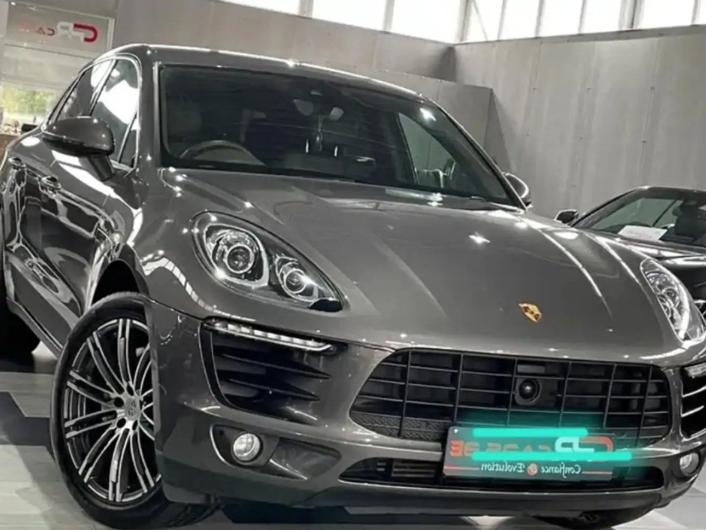 Porsche Macan Macan S 3.0 V6 Bi-Turbo PDK Gris - 1