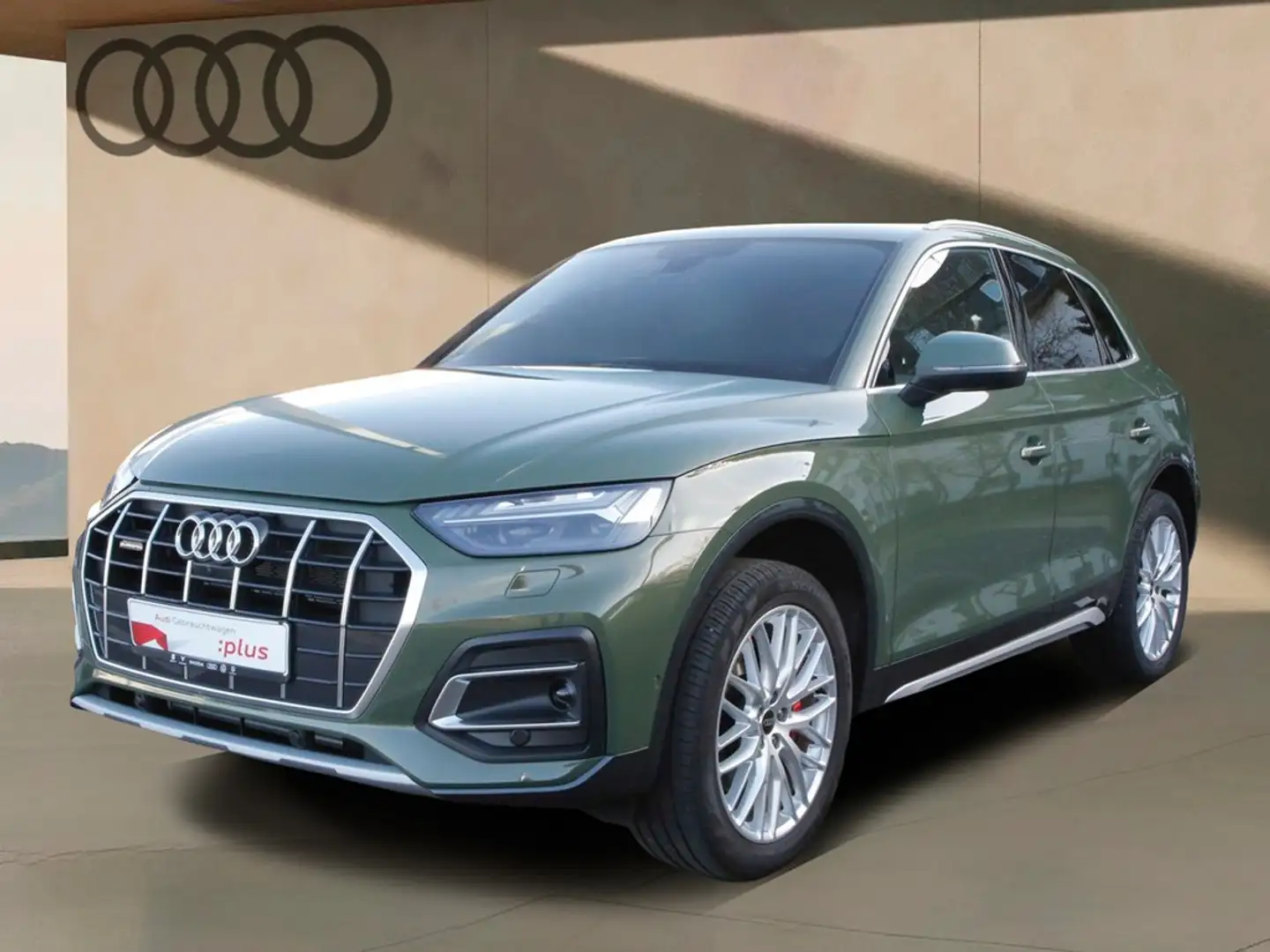 Audi Q5 50 TFSI e quattro advanced AHK 360° Navi+VC ACC... Grün - 2