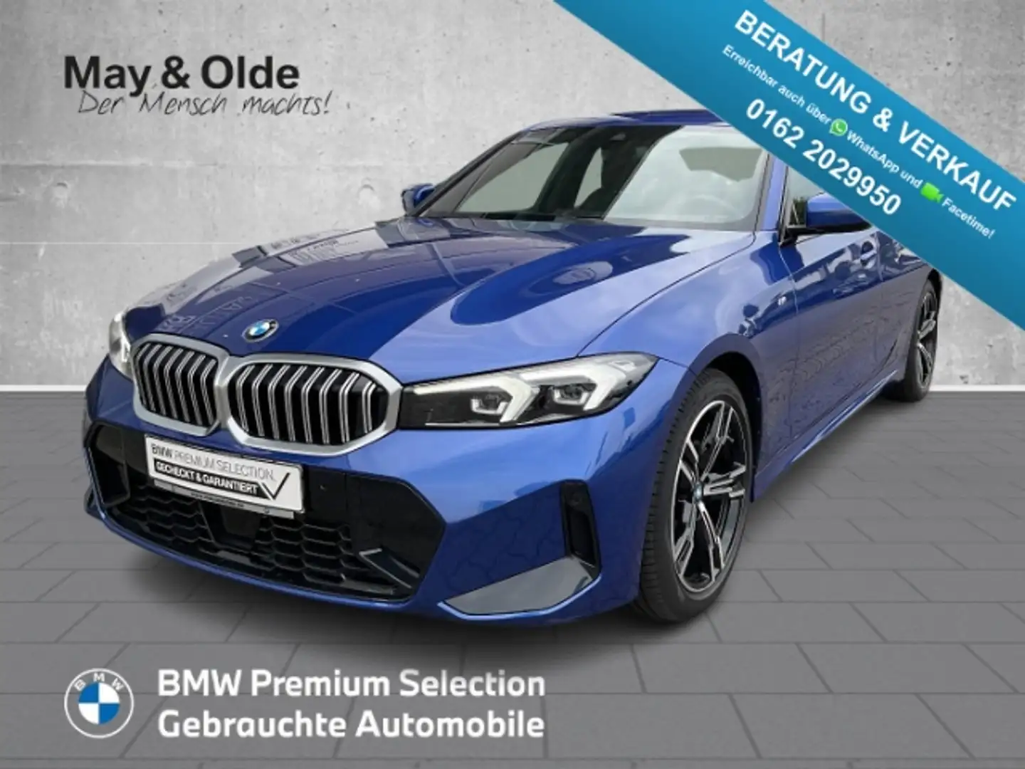 BMW 320 i xDrive M Sportpaket LED ACC DAB Navi HiFi Alarm Blau - 1