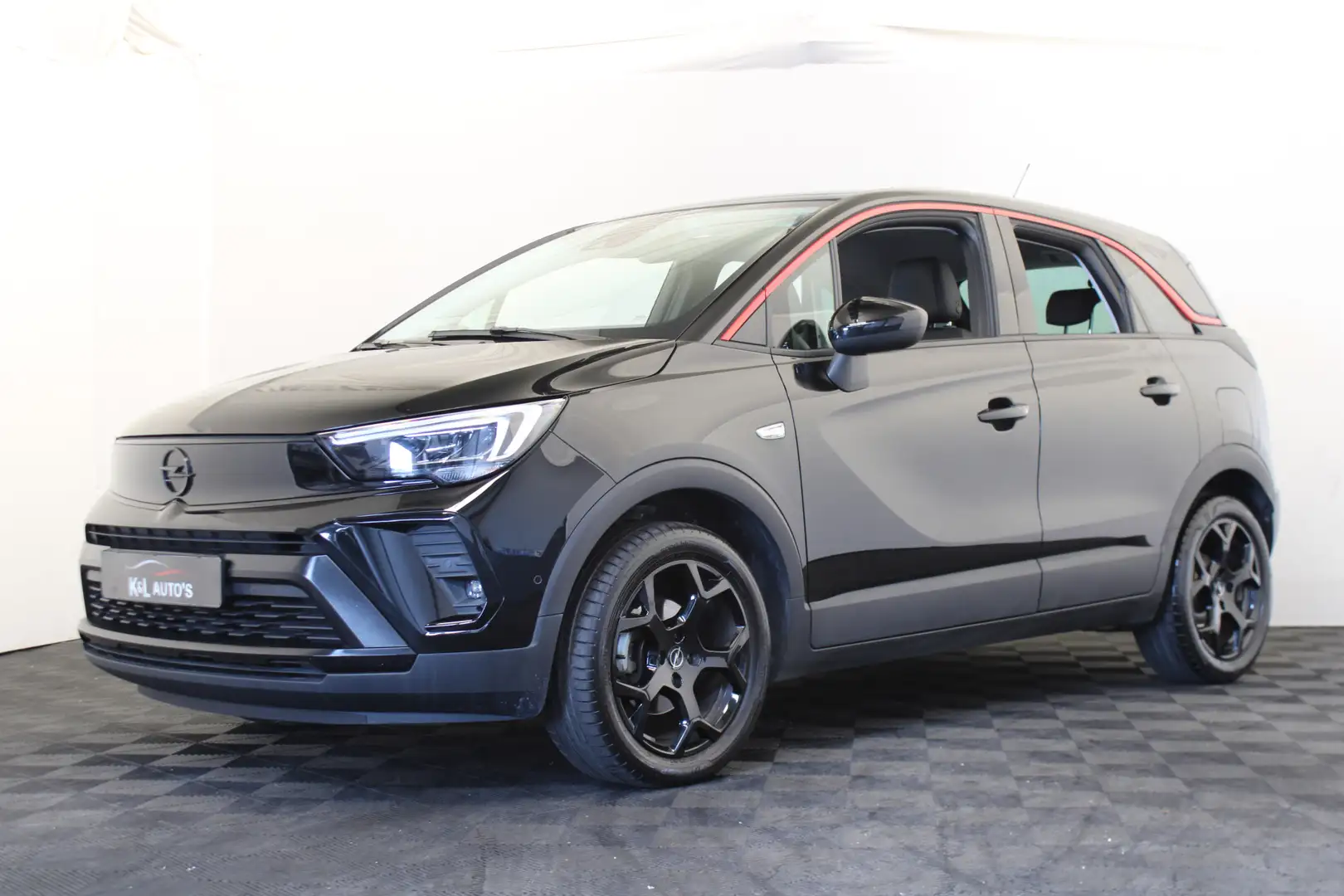Opel Crossland 1.2 Turbo GS Line |Camera|Navi| Zwart - 1
