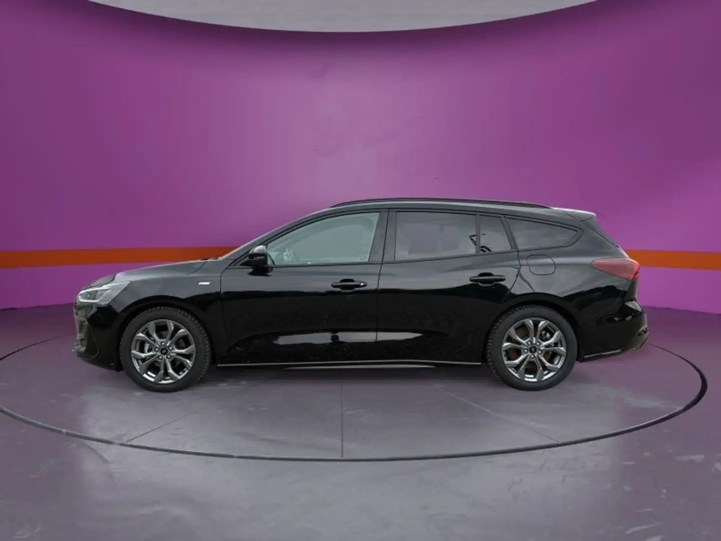 Ford Focus 1,0 EcoBoost Hyb. ST-Line X Tur AT Panoram Schwarz - 2