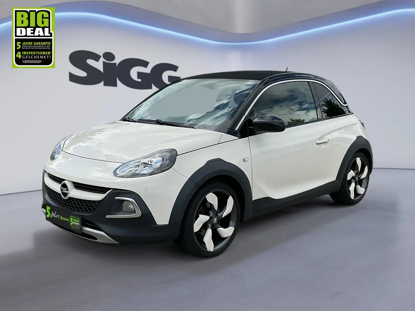 Opel Adam 1.0 T Rocks OpenAir Faltdach 18''LM-Felgen Bianco - 2