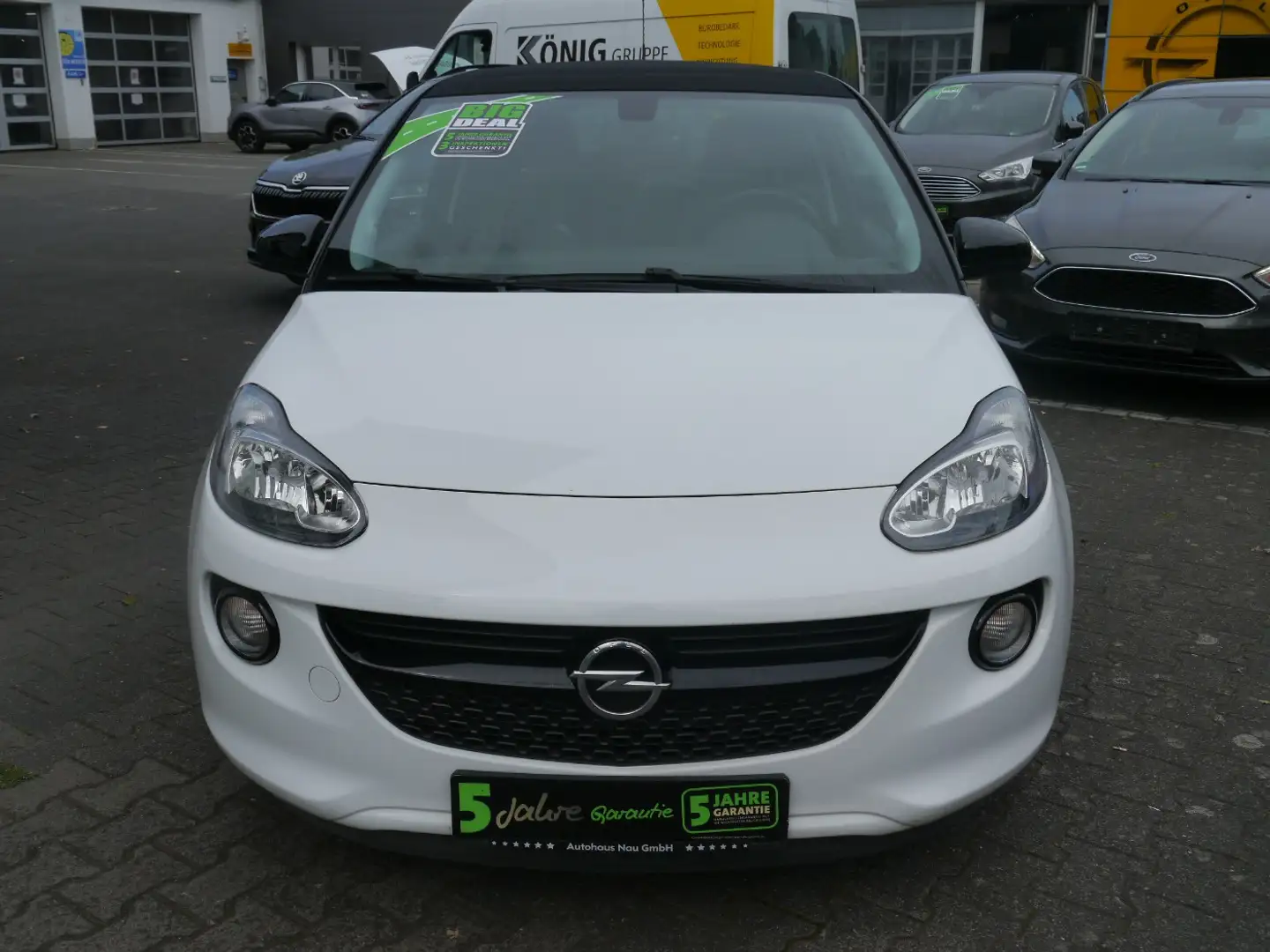 Opel Adam 1.4 Open Air incl.Big Deal inspektionspaket Weiß - 2