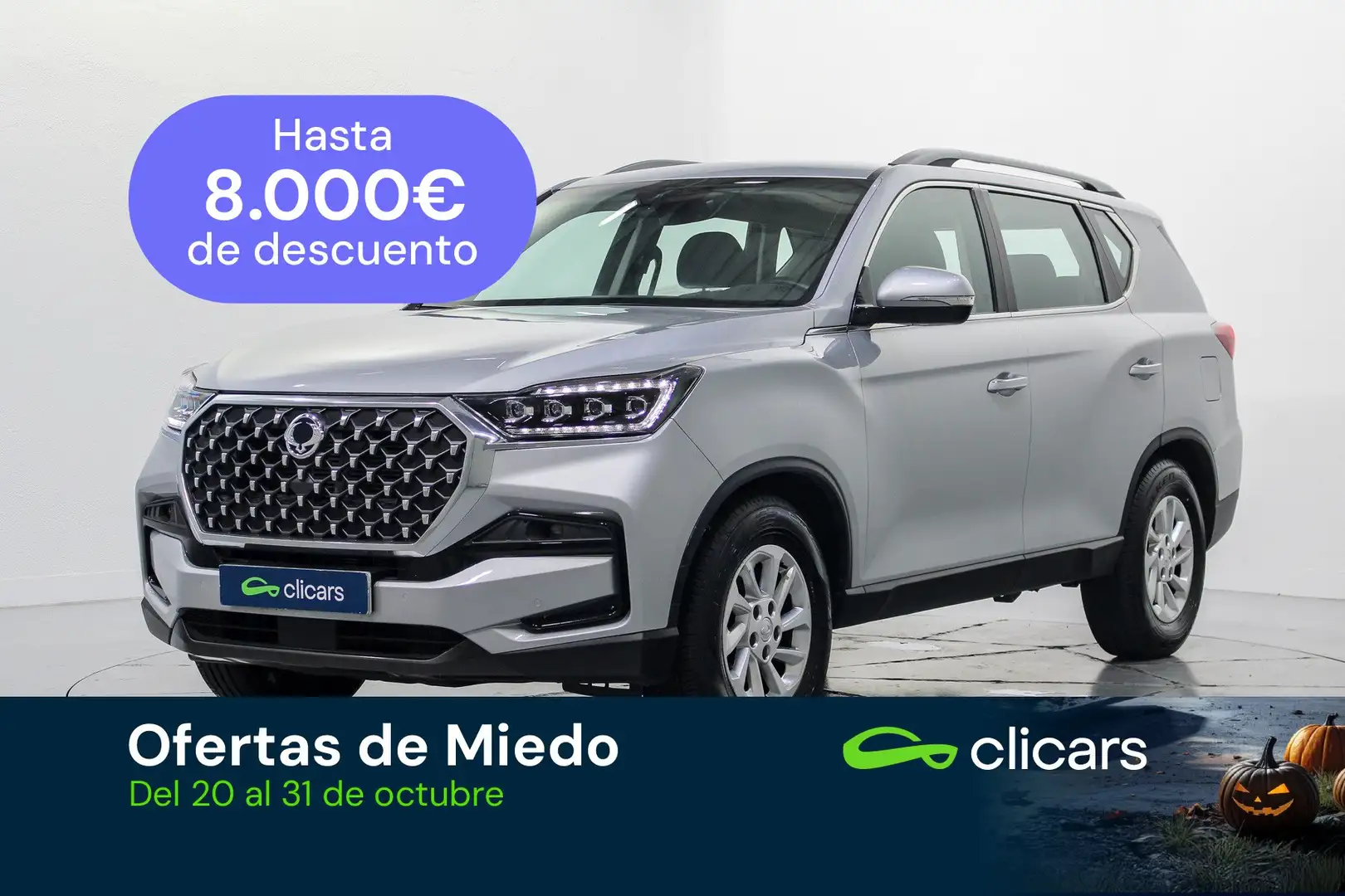 SsangYong Rexton D22 DTR Pro 4x4 Aut. Gris - 1