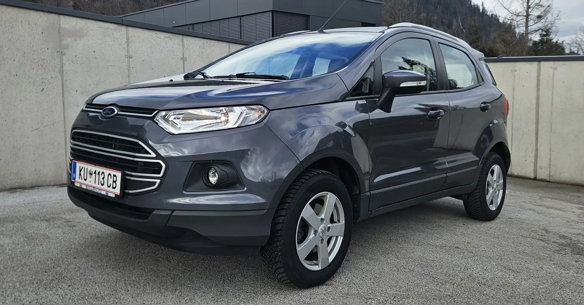 Ford EcoSport 1,0 EcoBoost Trend Grau - 1