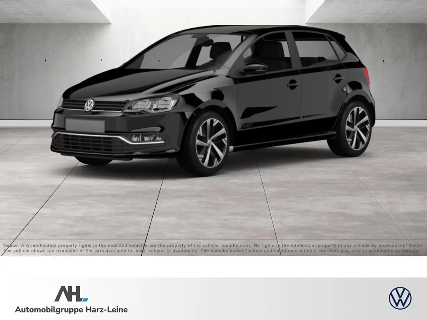 Volkswagen Polo HIGHLINE TSI+ALU+KLIMA+SITZHEIZUNG+SPORTSITZE+PARK Noir - 1