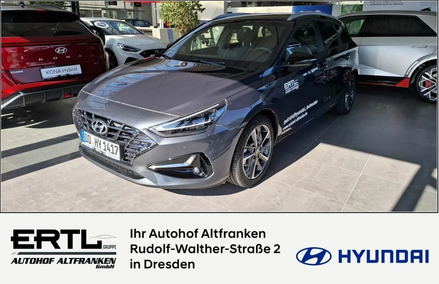 Hyundai i30 Kombi 1.0 T-GDI Advantage Grau - 1