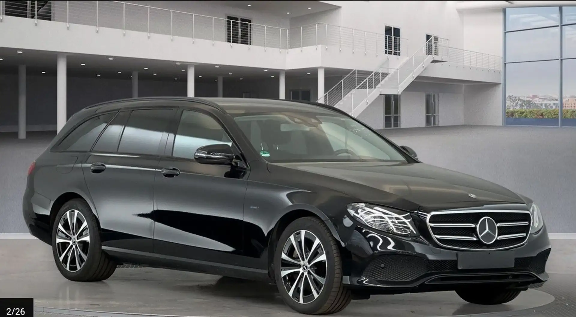 Mercedes-Benz E 300 de Night*AHK*Kamera*MBUX*DAB*Distronic*LED Schwarz - 2