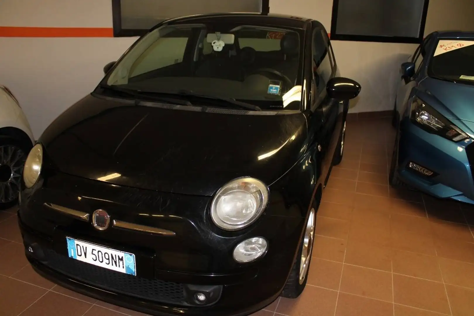 Fiat 500 1.2 Lounge 69cv Noir - 1