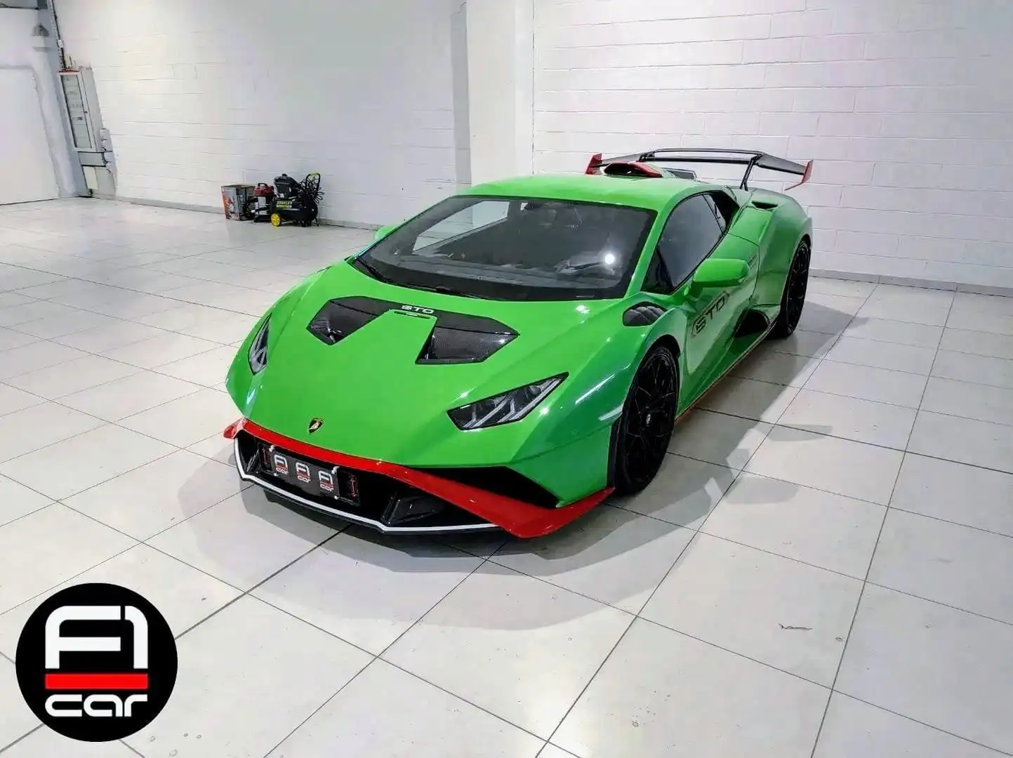 Lamborghini Huracán STO NUOVA KM0 DA COLLEZIONE IVA ESPOSTA Yeşil - 1
