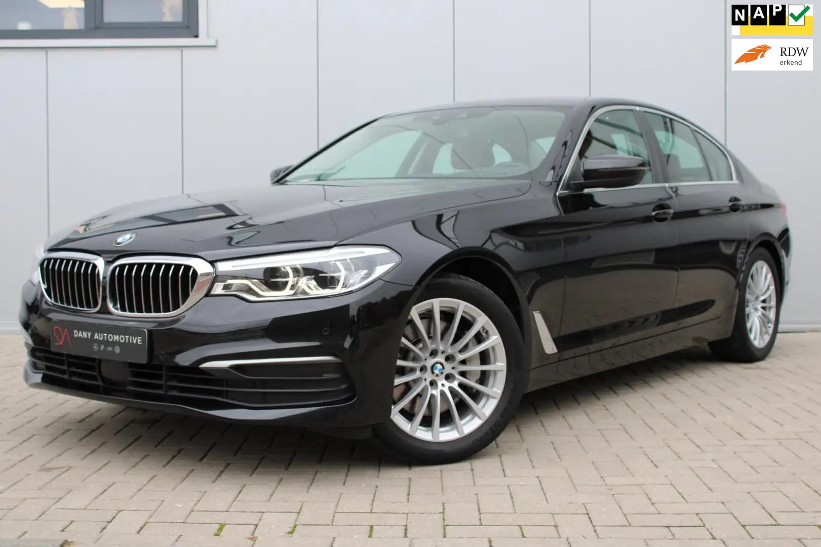 BMW 530 5-serie 530i High Executive 1Jaar Garantie AUT I A Noir - 1