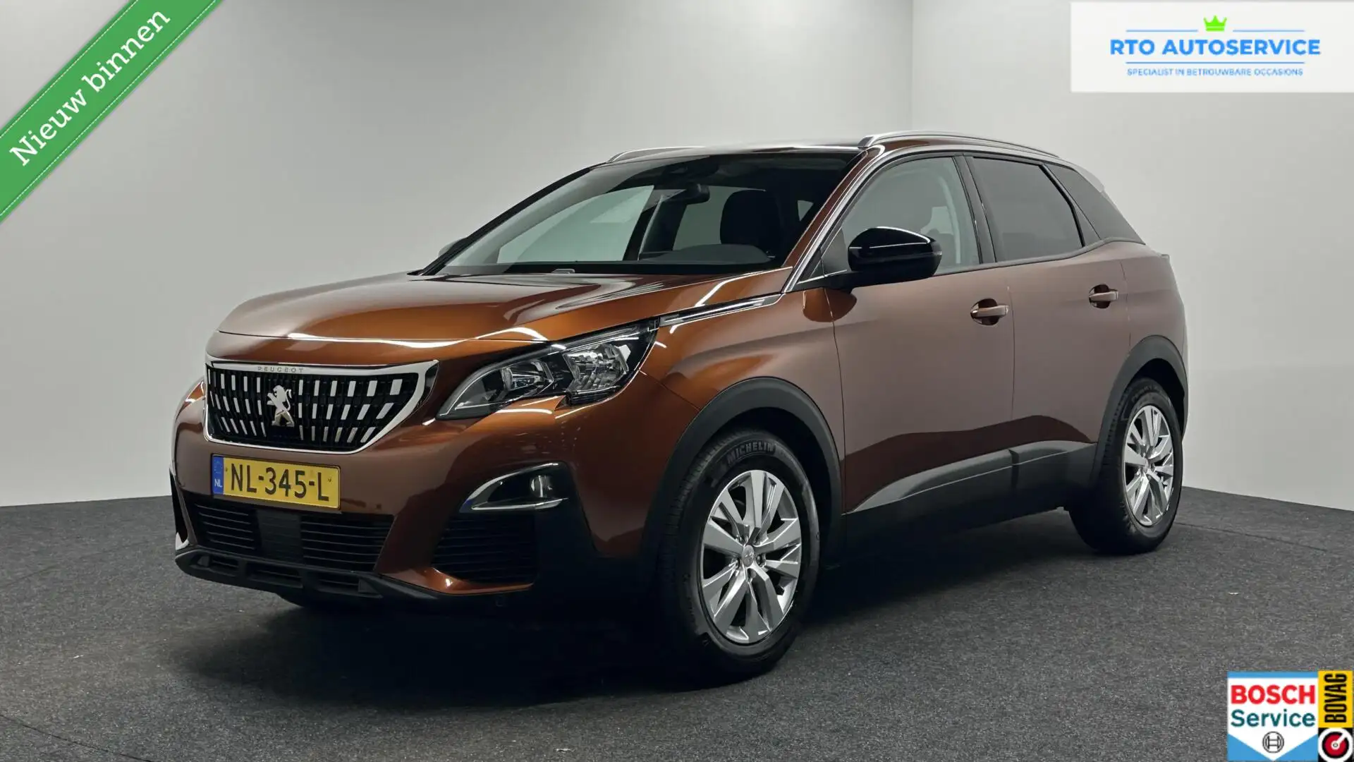 Peugeot 3008 1.2 PureTech Première CAMERA TREKHAAK CRUISE LM NA Bruin - 1