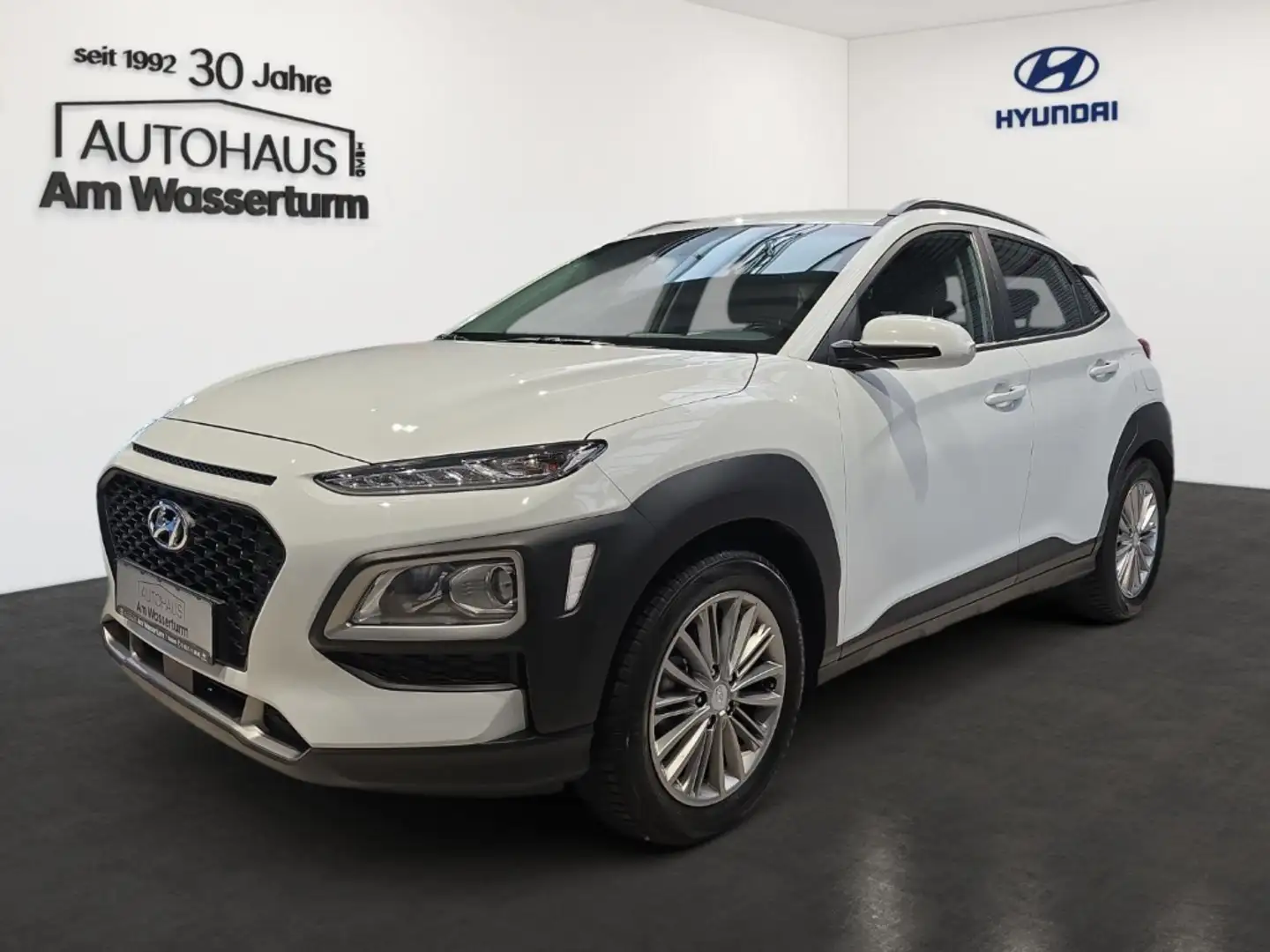 Hyundai KONA 1.0 T-GDI Trend 2WD Navi Klimaautomatik Weiß - 1