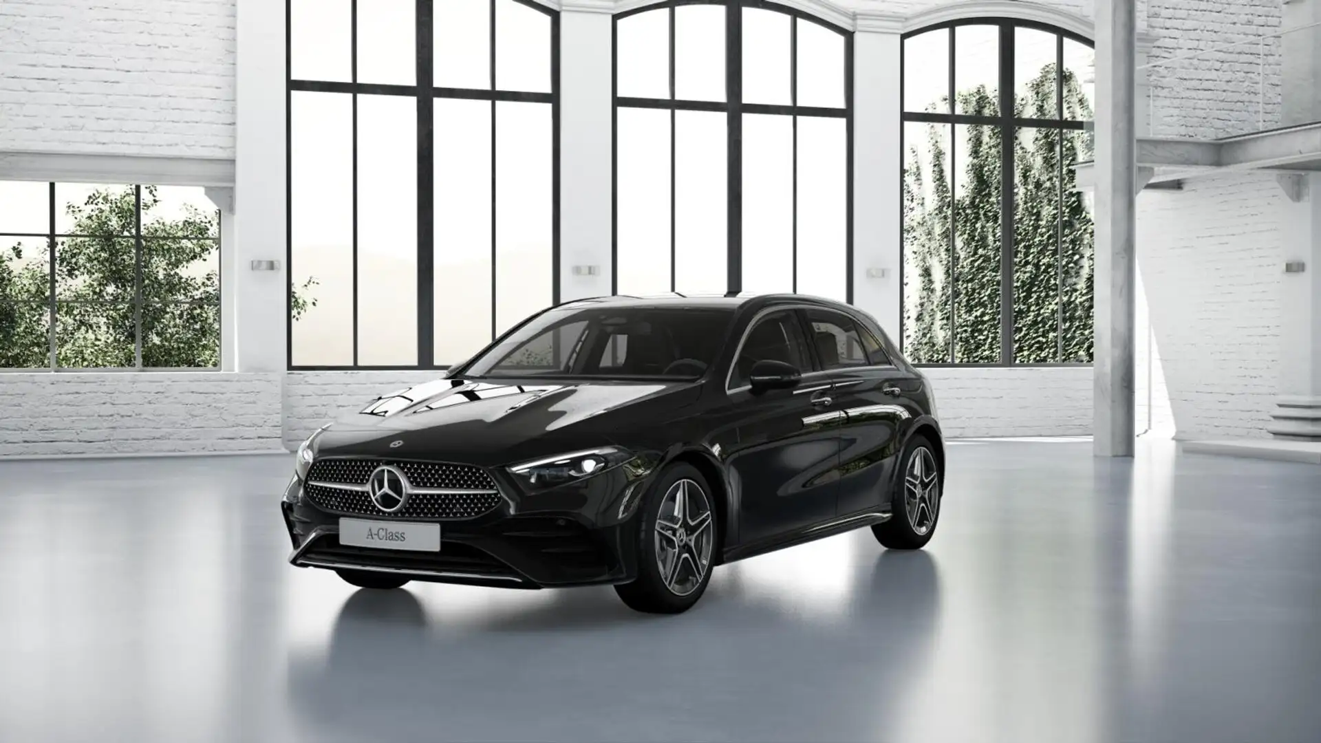 Mercedes-Benz A 200 d AMG Multibeam+AHK+Ambiente+KeyGo Schwarz - 1