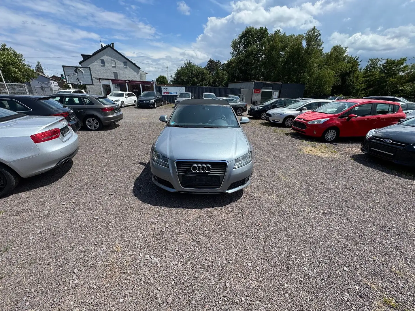 Audi A3 1.8 S line Cabriolet Insp/Tüv/Steuerkette Neu Gris - 2