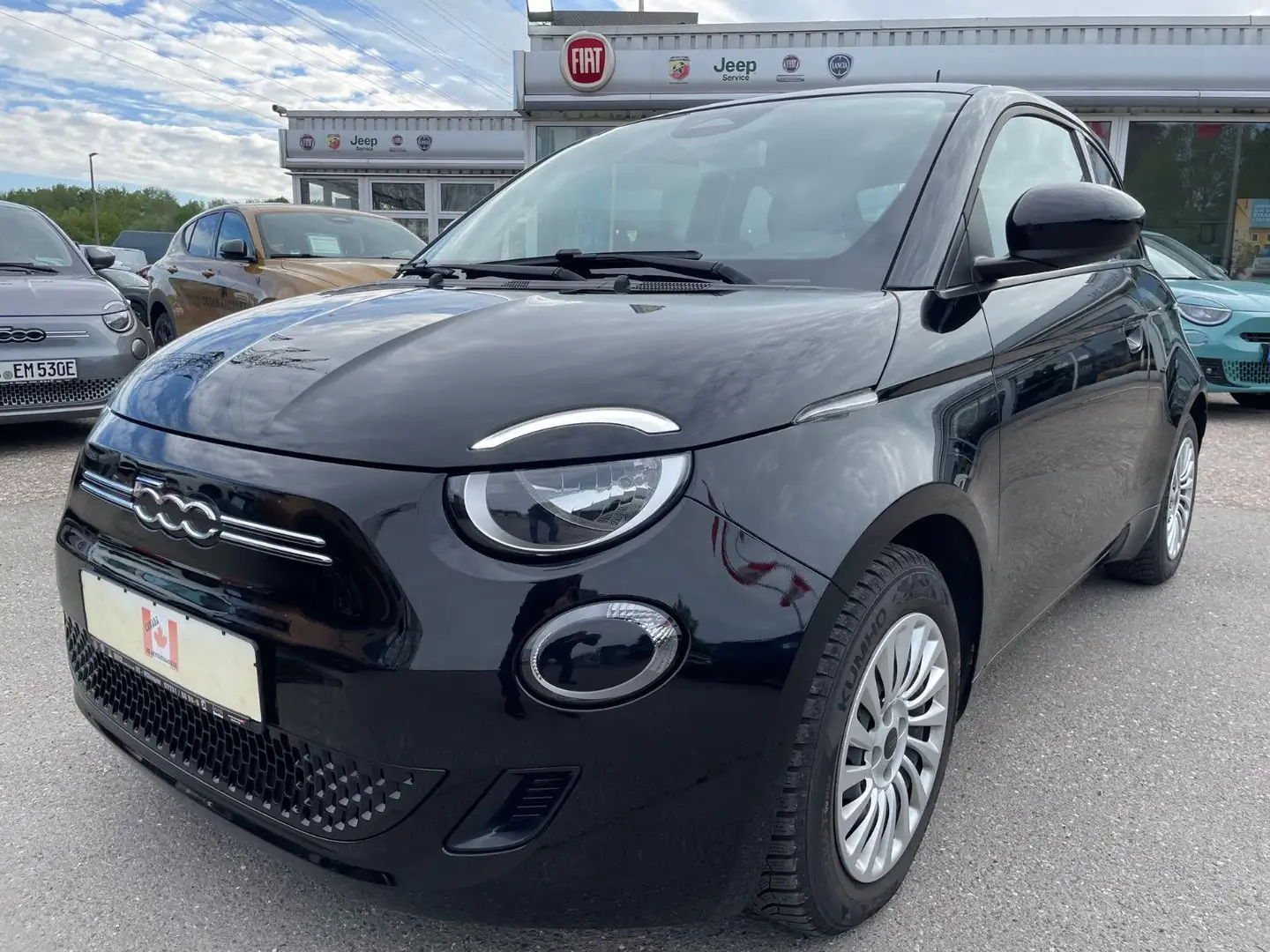 Fiat 500e Action Schwarz - 1
