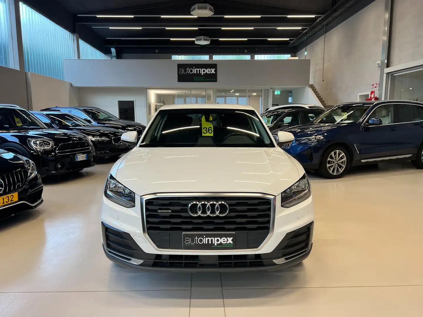 Audi Q2 2.0 tdi Business quattro 150cv s-tronic 19" Weiß - 2